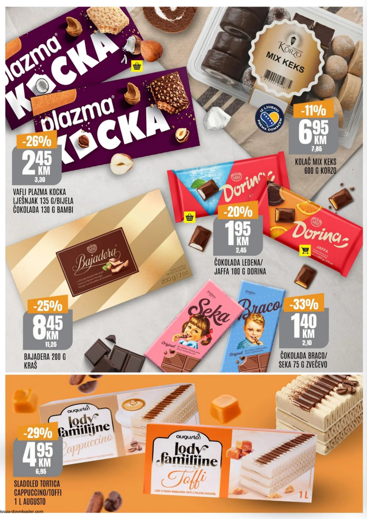 Bingo katalog strana 4 – Bajadera, Dorina, Plazma kocka i sladoled