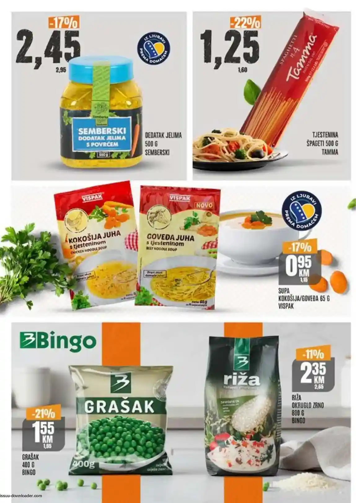 Bingo Vikend akcija sniženja Bingo Vikend akcija