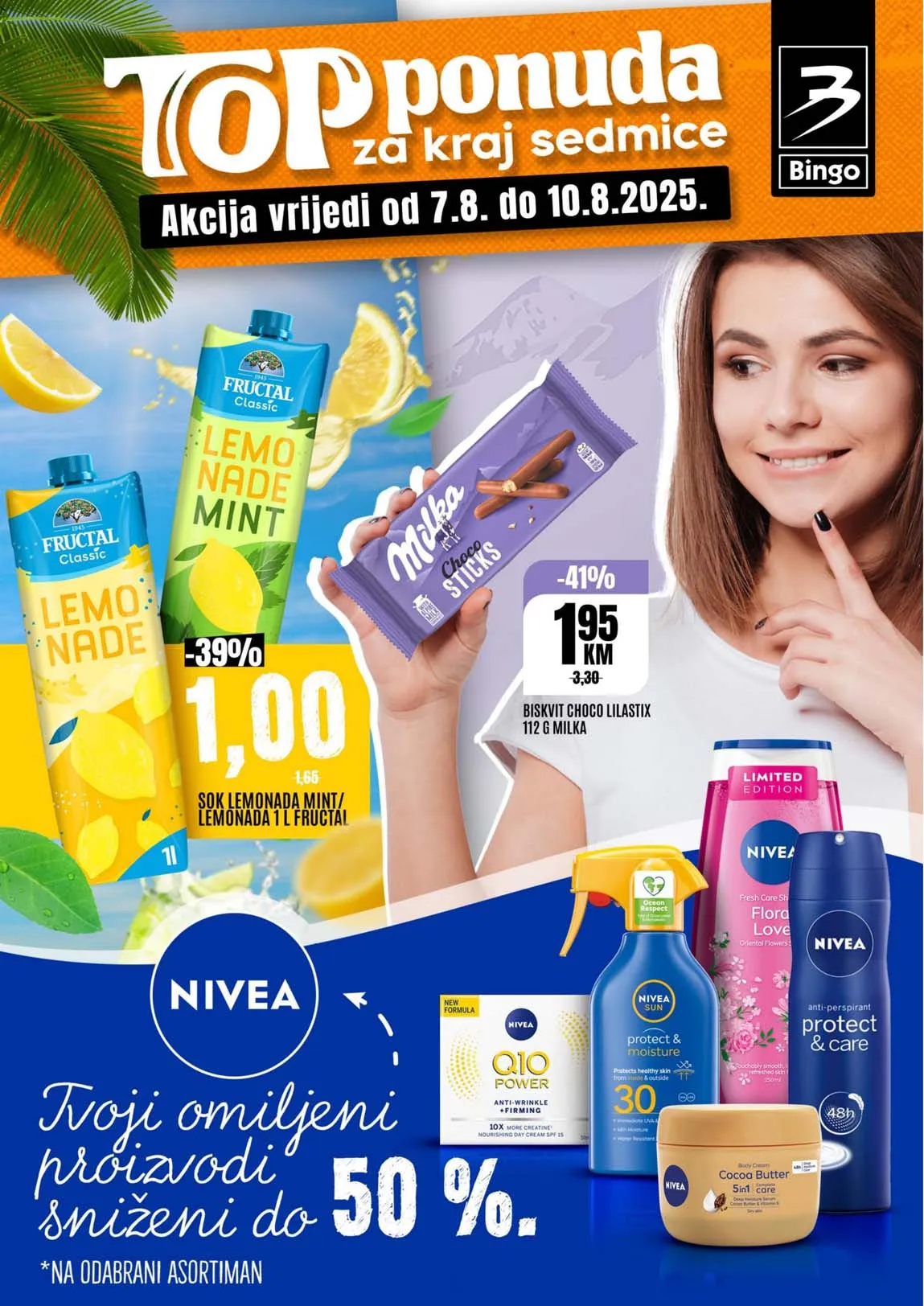 Bingo vikend akcija – Top ponuda za kraj sedmice! Sniženja do 10.08.2025. 