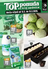 Bingo vikend akcija do 15. februara 2026 sniženja prehrane i kućnih proizvoda BiH