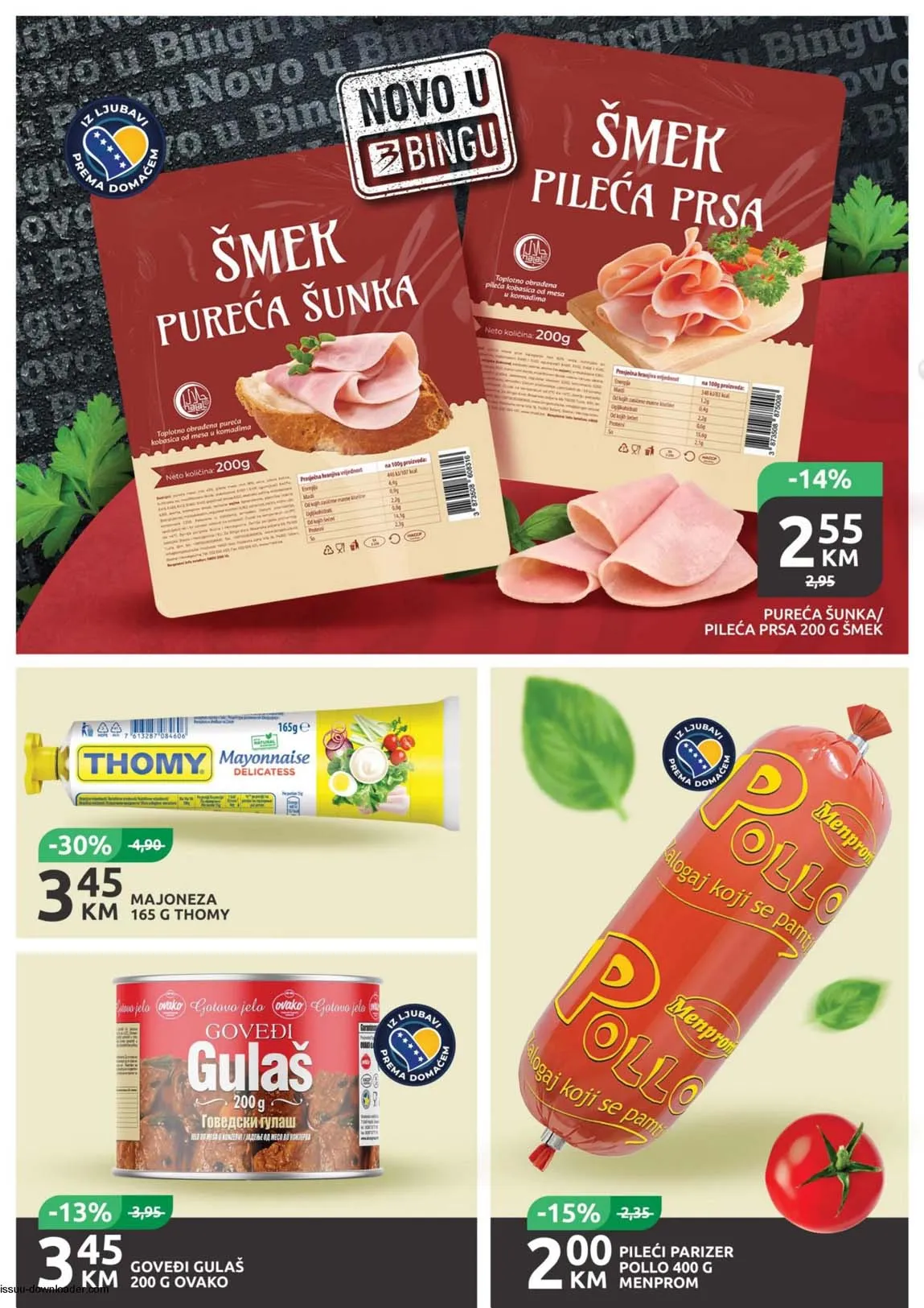 Vikend akcija sniženja Bingo