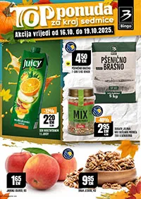 Bingo vikend akcija – Top ponuda za kraj sedmice | Popusti do 19.10.2025 | Snizenja.ba