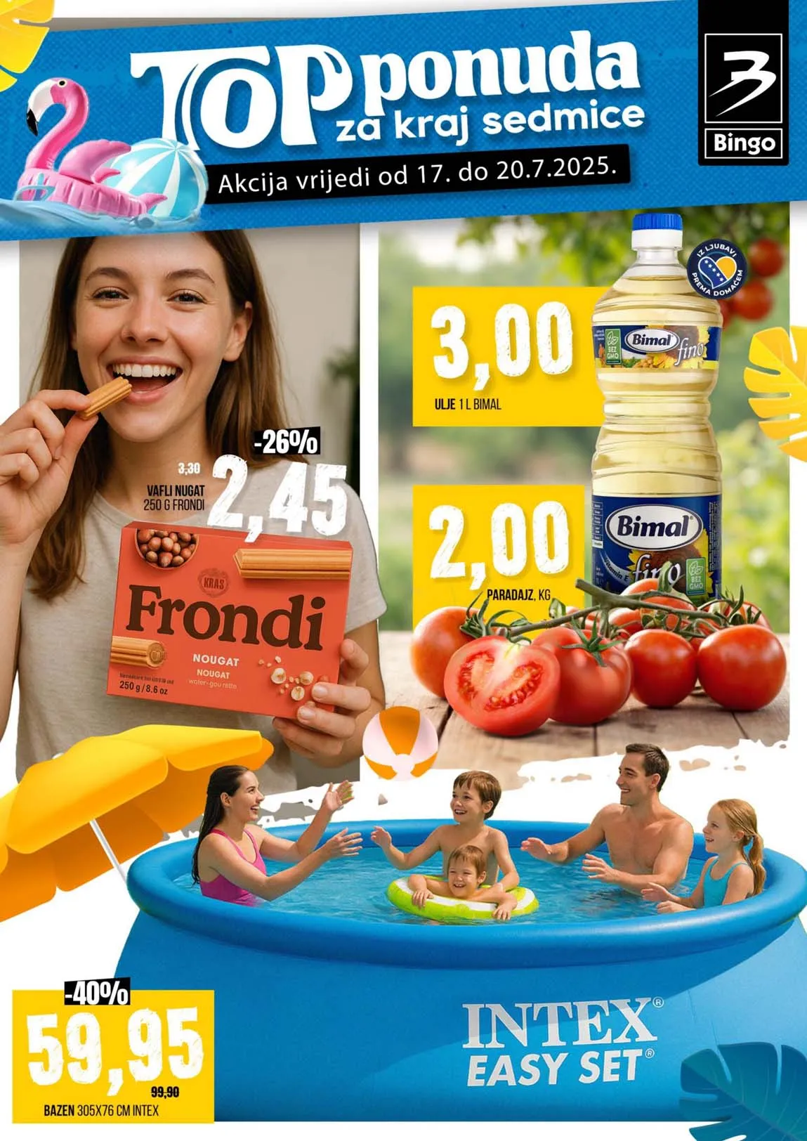 Bingo vikend akcija – Top ponuda za kraj sedmice! Sniženja do 20.07.2025.