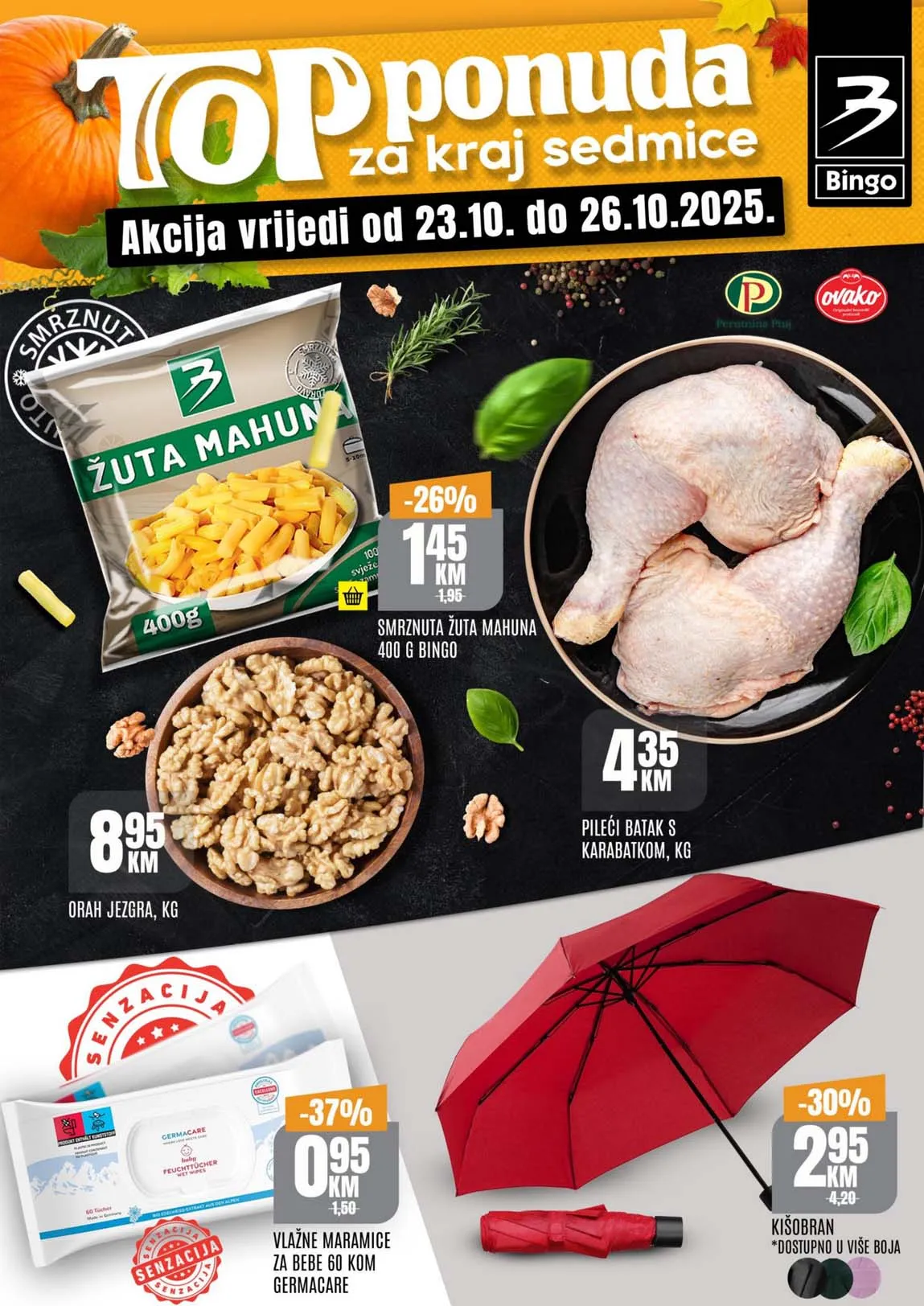 Vikend akcija sniženja Bingo