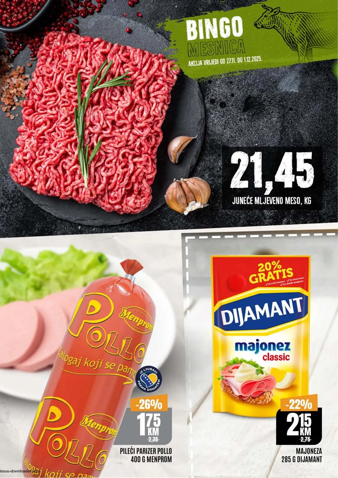 Bingo Vikend akcija sniženja Bingo Vikend akcija