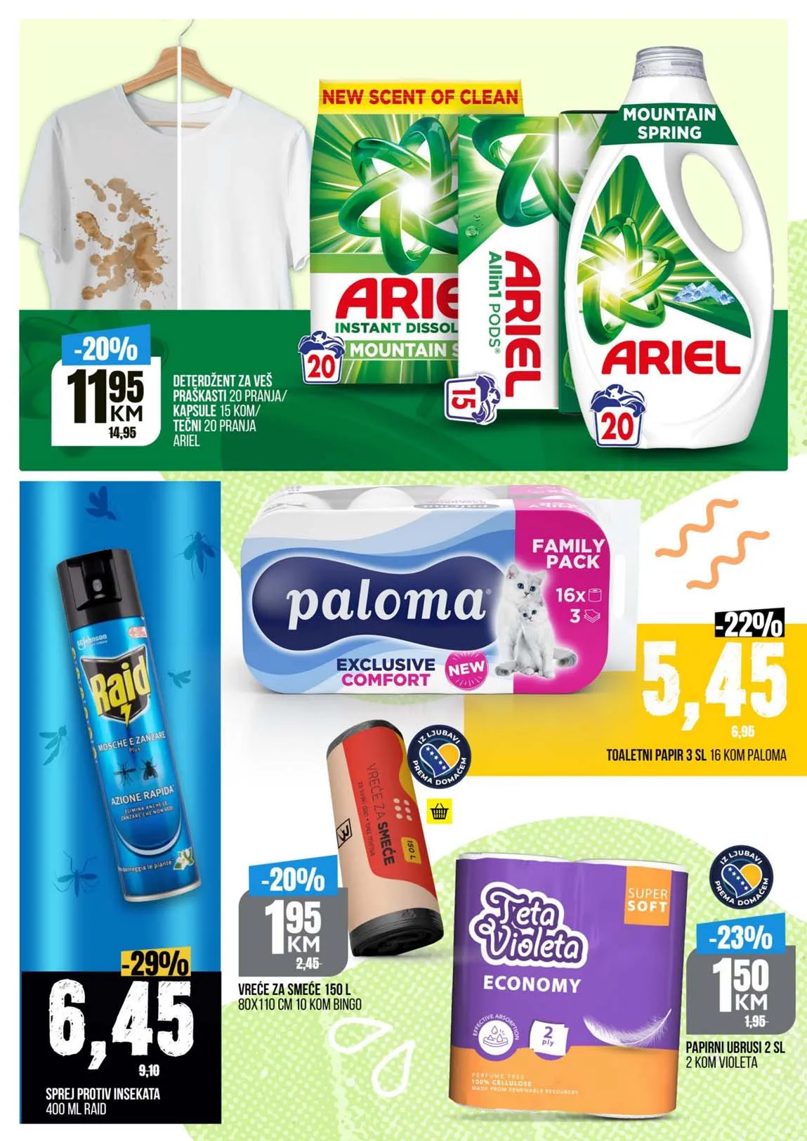 Vikend akcija sniženja Bingo