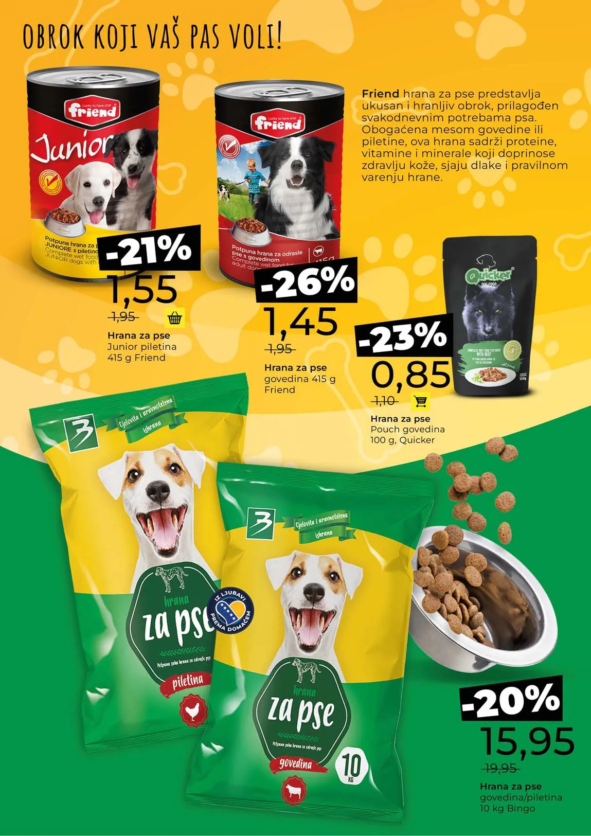 Bingo Waw & Maw katalog – sniženja za ljubimce