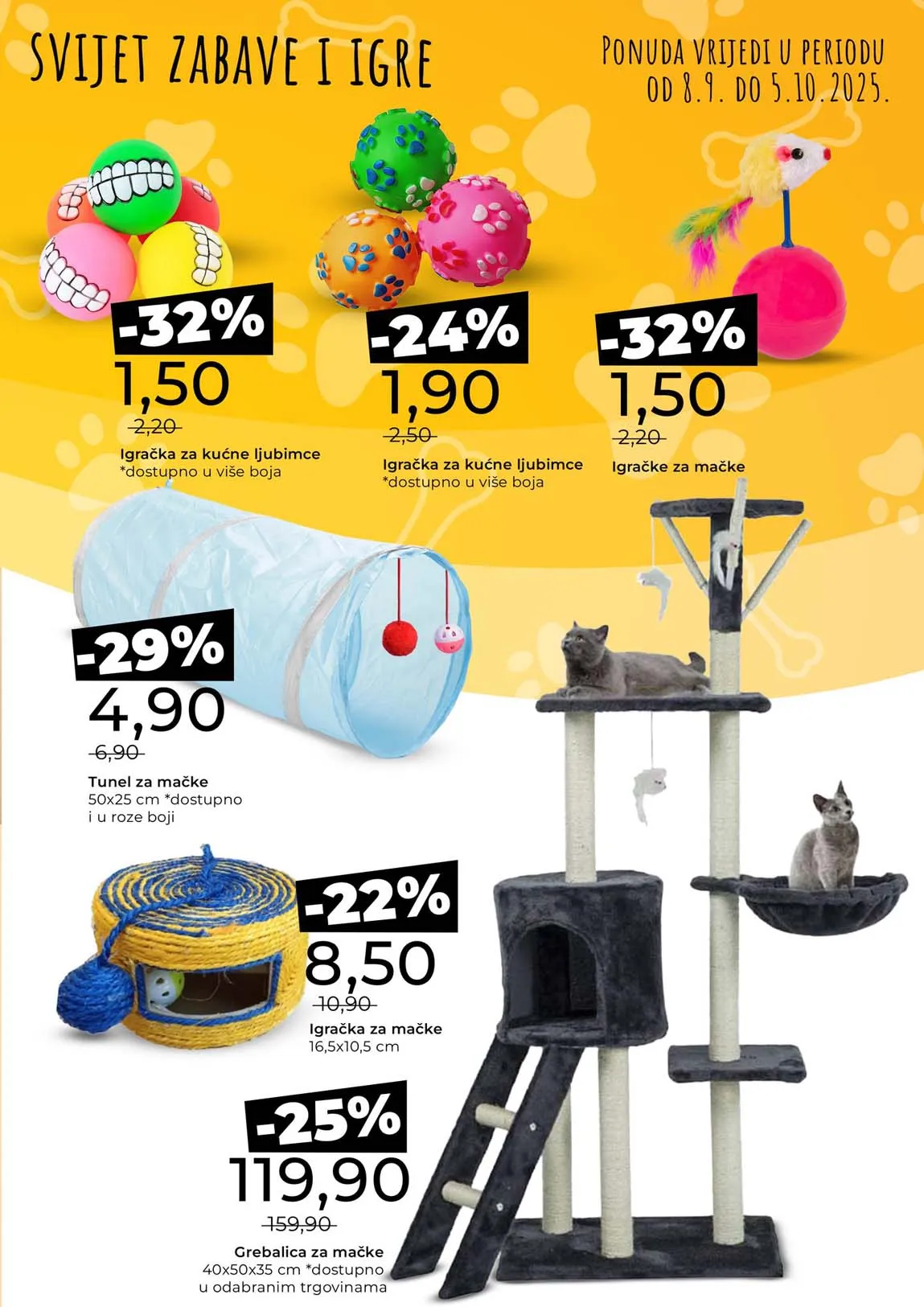 Bingo Waw & Maw katalog – sniženja za ljubimce