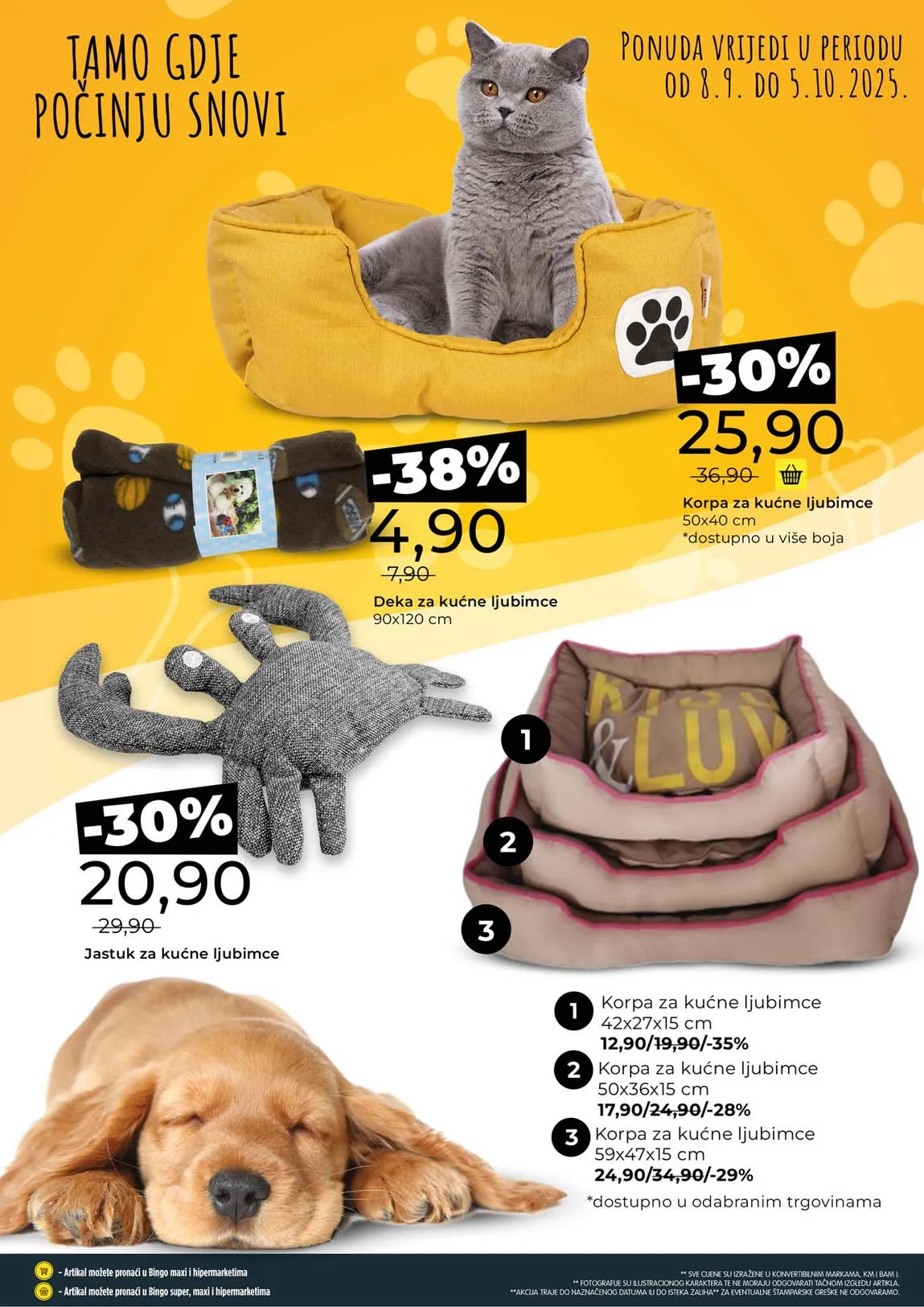 Bingo Waw & Maw katalog – sniženja za ljubimce