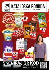 Bingo katalog sniženja – akcijska ponuda do 14.09.2025 