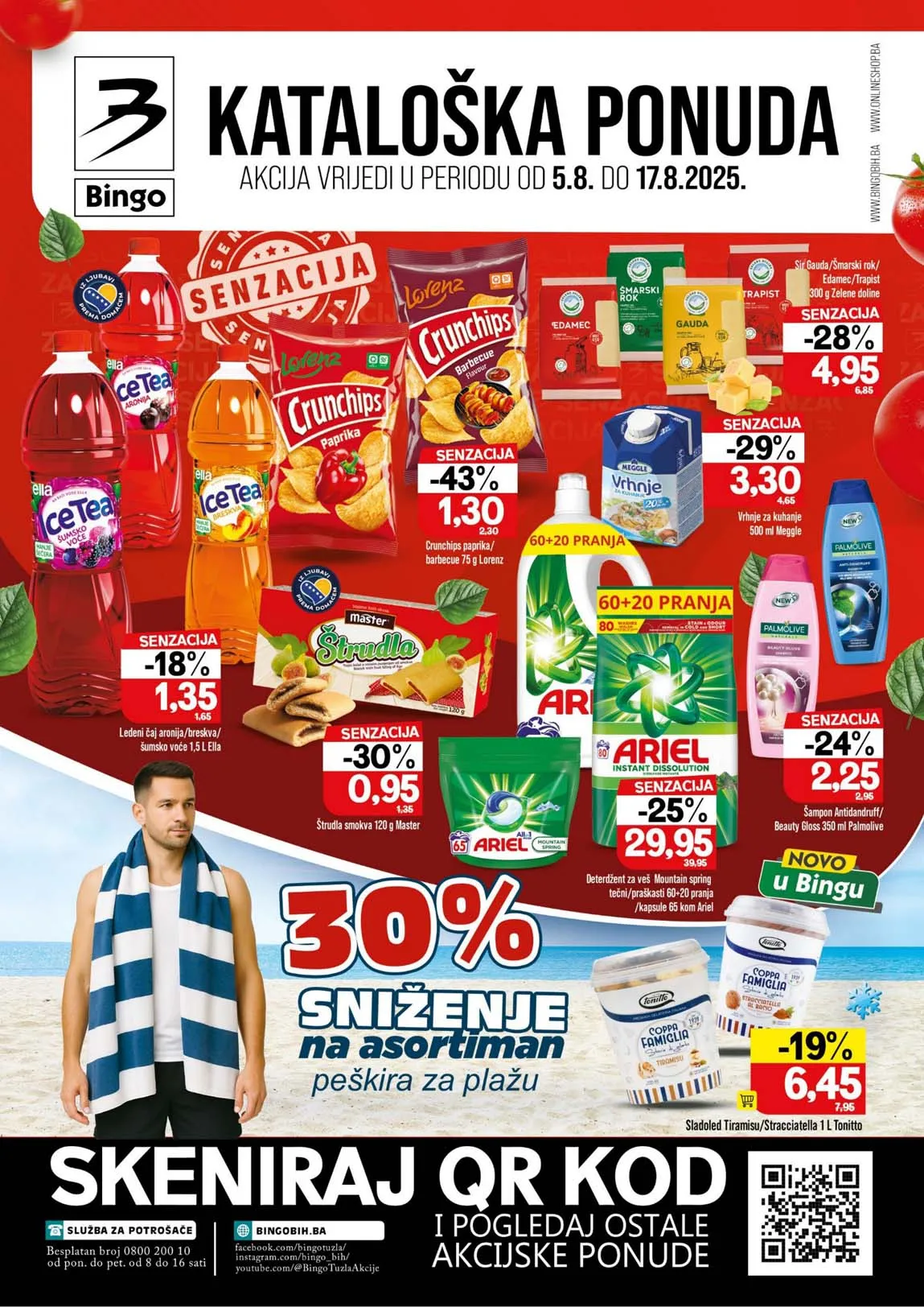 🛒 Bingo katalog sniženja – Veliki popusti do 17.08.2025!