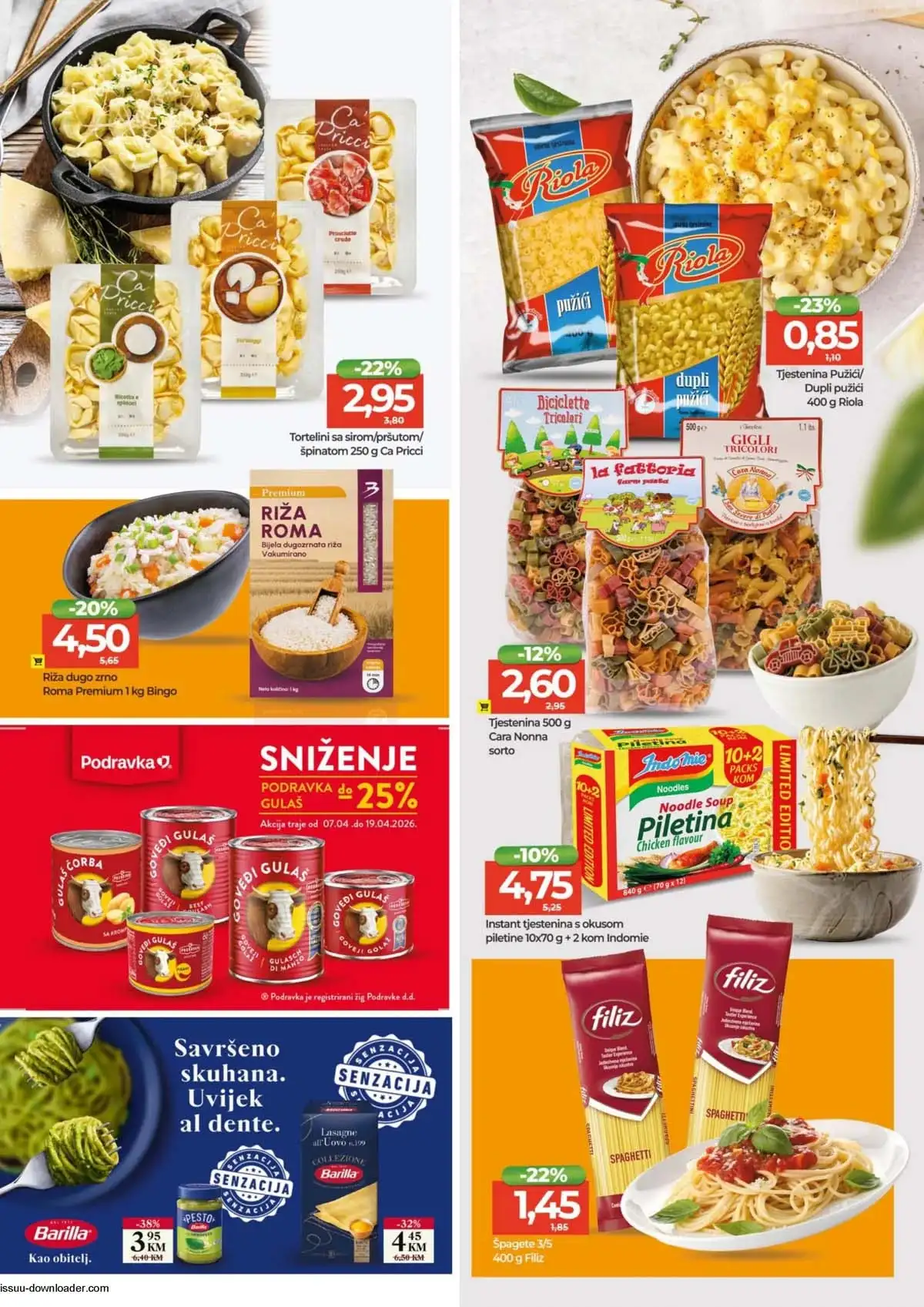 Bingo katalog strana 7 – sniženja do 19. aprila 2026. Bingo katalog sniženja – strana 7 – akcija do 19. aprila 2026.