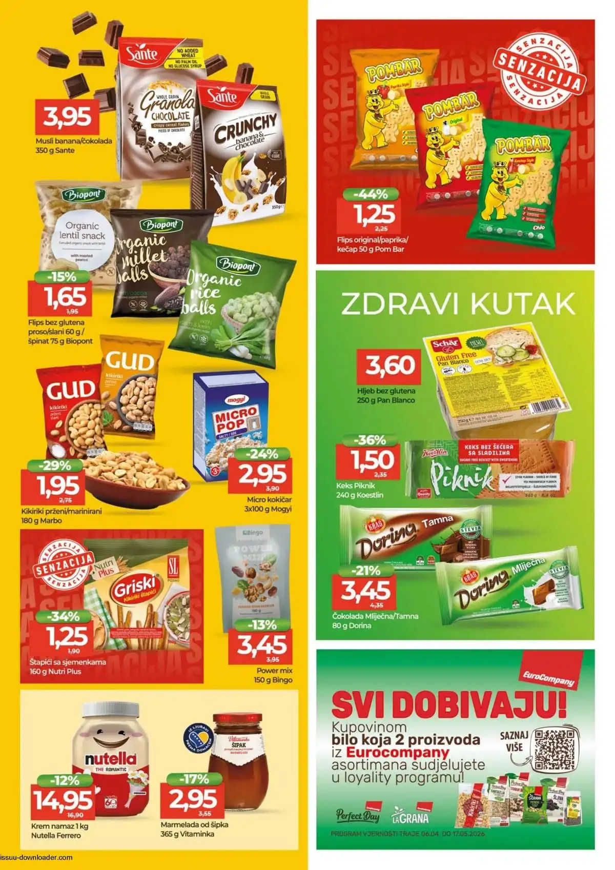 Bingo katalog strana 9 – sniženja do 19. aprila 2026. Bingo katalog sniženja – strana 9 – akcija do 19. aprila 2026.