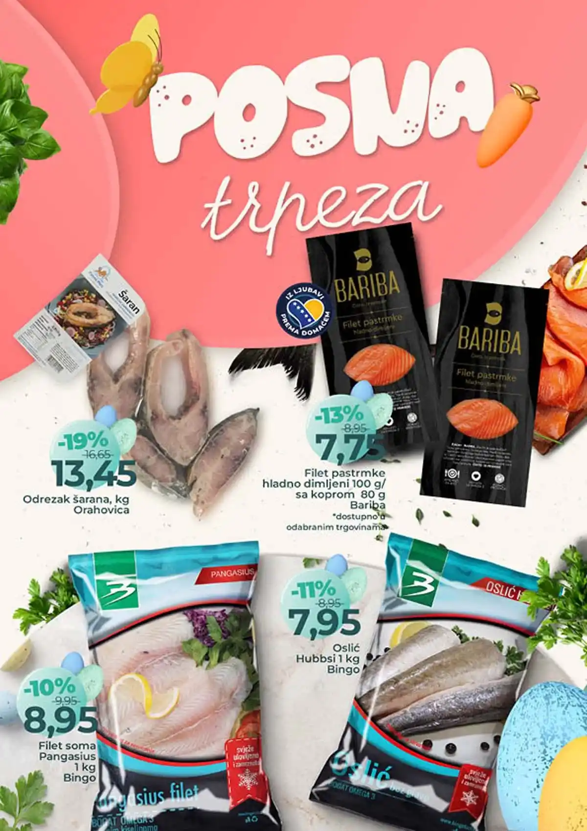 Bingo posebna akcija – katalog strana 2, sniženja do 12. aprila 2026. Bingo posebna akcija katalog strana 2 – ponuda i sniženja do 12. aprila 2026.