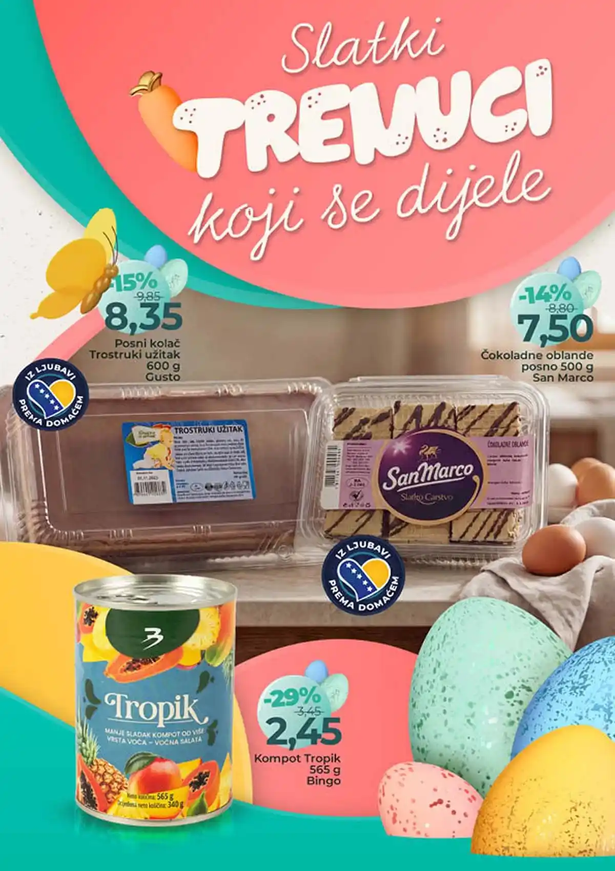 Bingo posebna akcija – katalog strana 8, sniženja do 12. aprila 2026. Bingo posebna akcija katalog strana 8 – ponuda i sniženja do 12. aprila 2026.