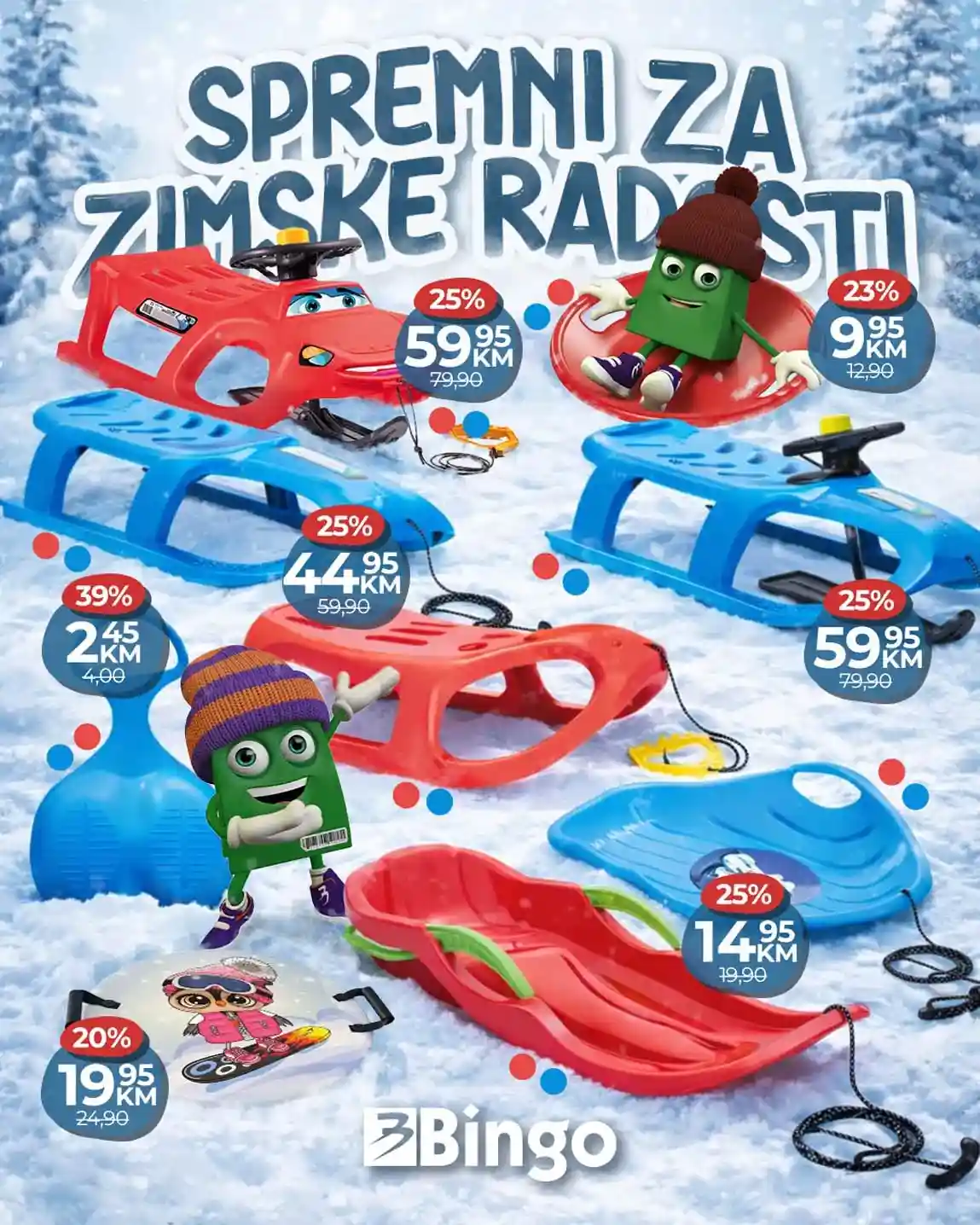 Vikend akcija sniženja Bingo