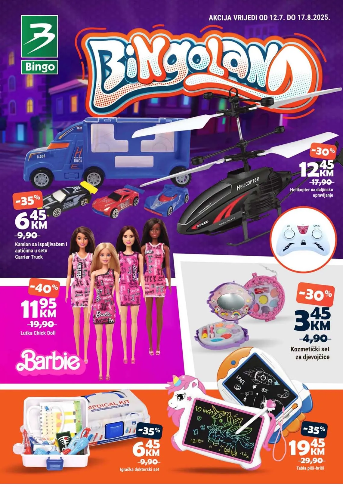 Bingo Akcija Igaračaka - BINGOLAND - Katalog sniženja do 17.08.2025.