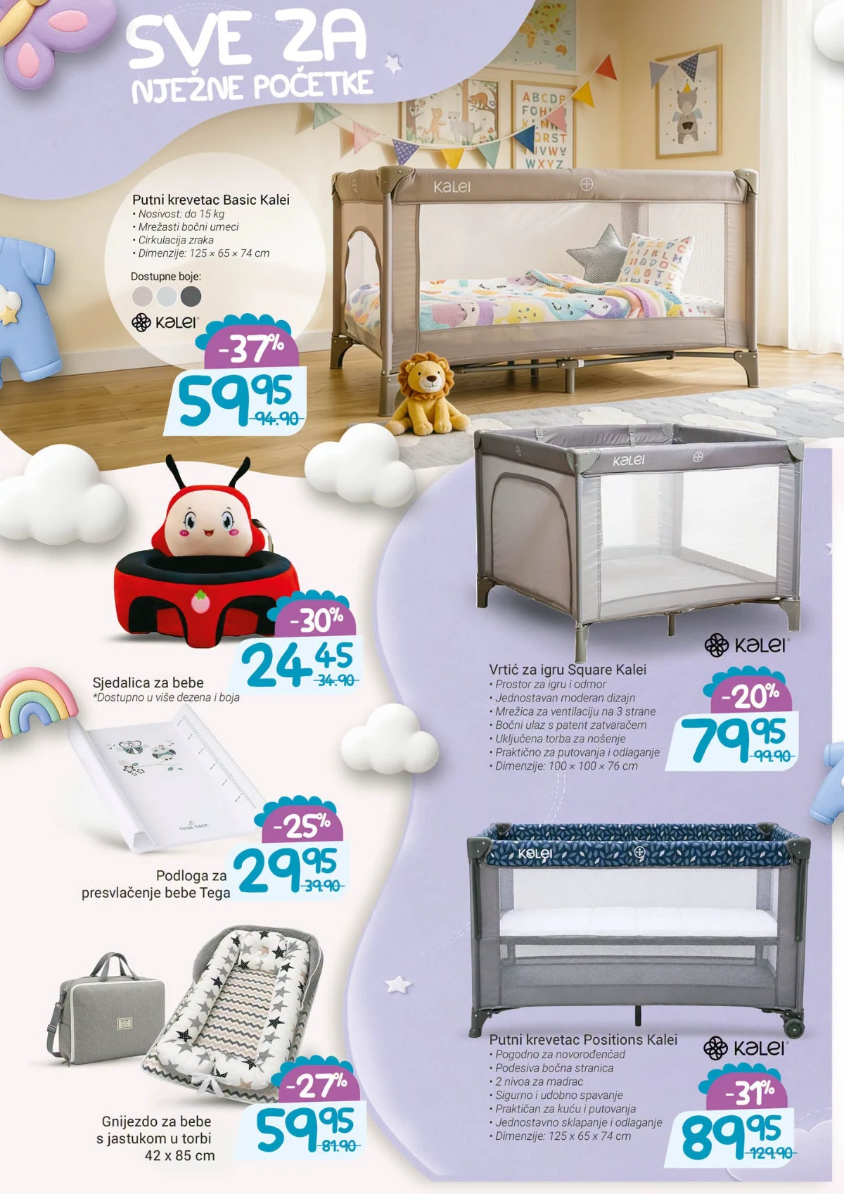 Bingo Baby Boom – kišobran kolica, premium kolica i dodaci za dječija kolica uz popuste do 41%