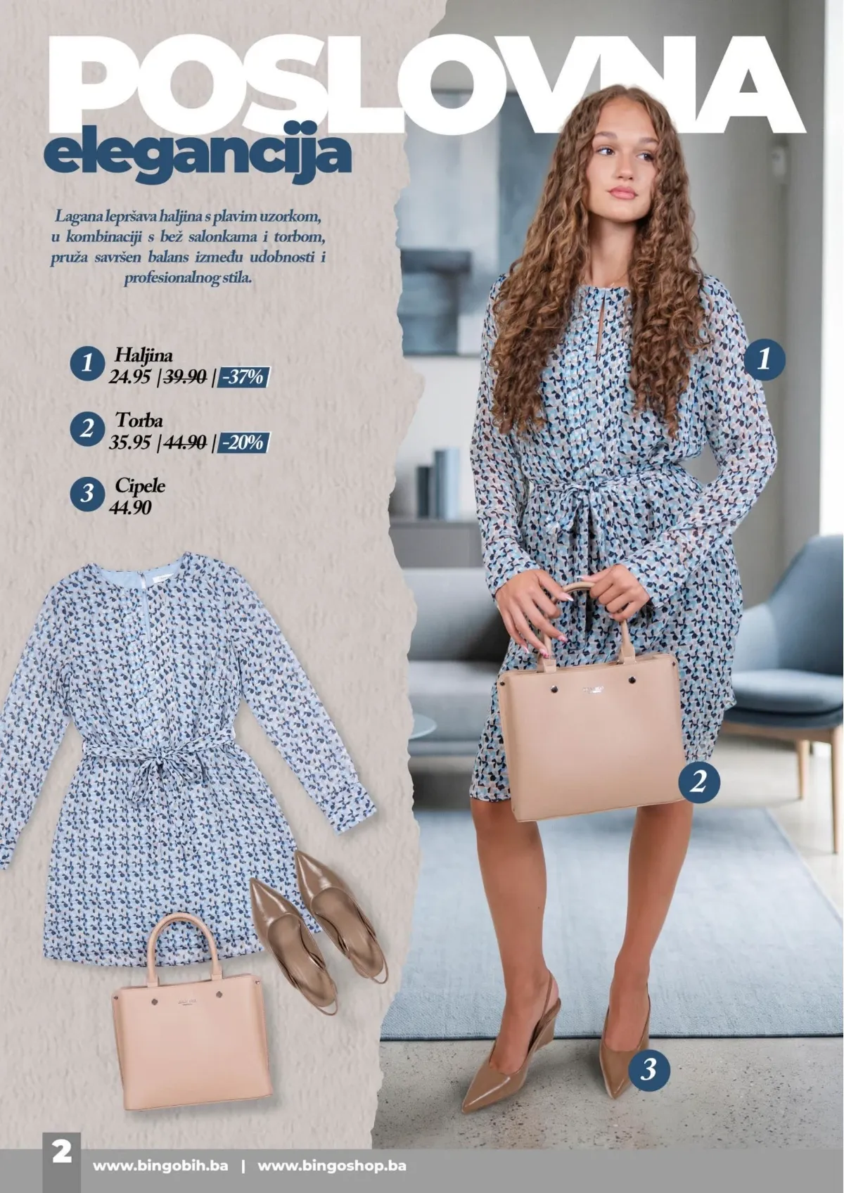 Bingo Back to Work katalog – ženska haljina, torba i cipele na akciji do 13.09.2026.