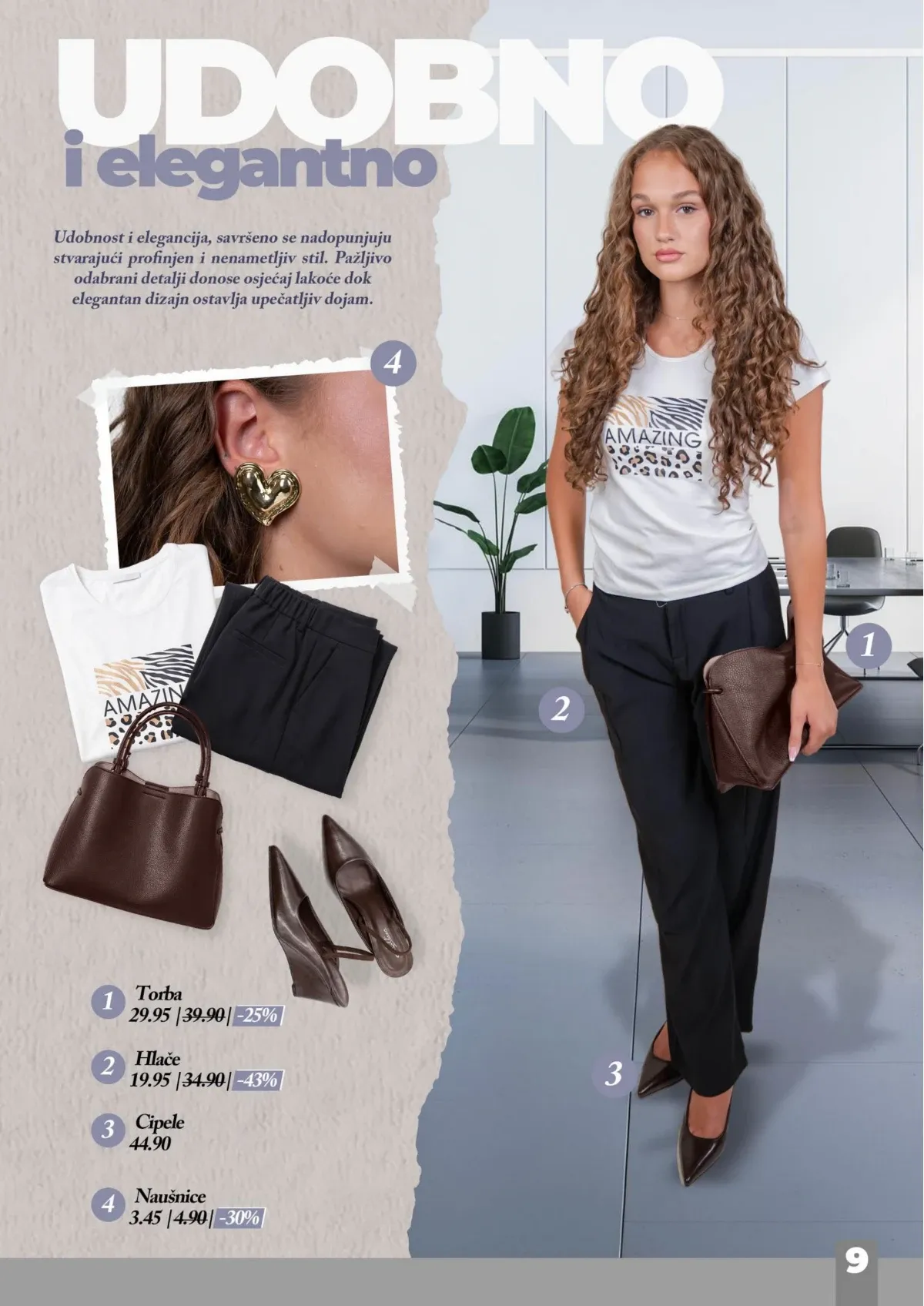 Bingo Back to Work katalog – ženska majica, hlače, torba i modne naušnice do 13.09.2026.