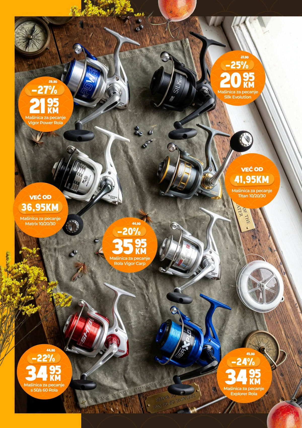 Bingo katalog – mašinice za pecanje na akciji do 09.08.2026.
