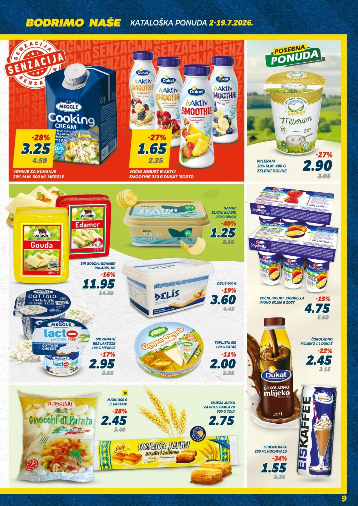 Bingo katalog mliječni proizvodi i posebne ponude