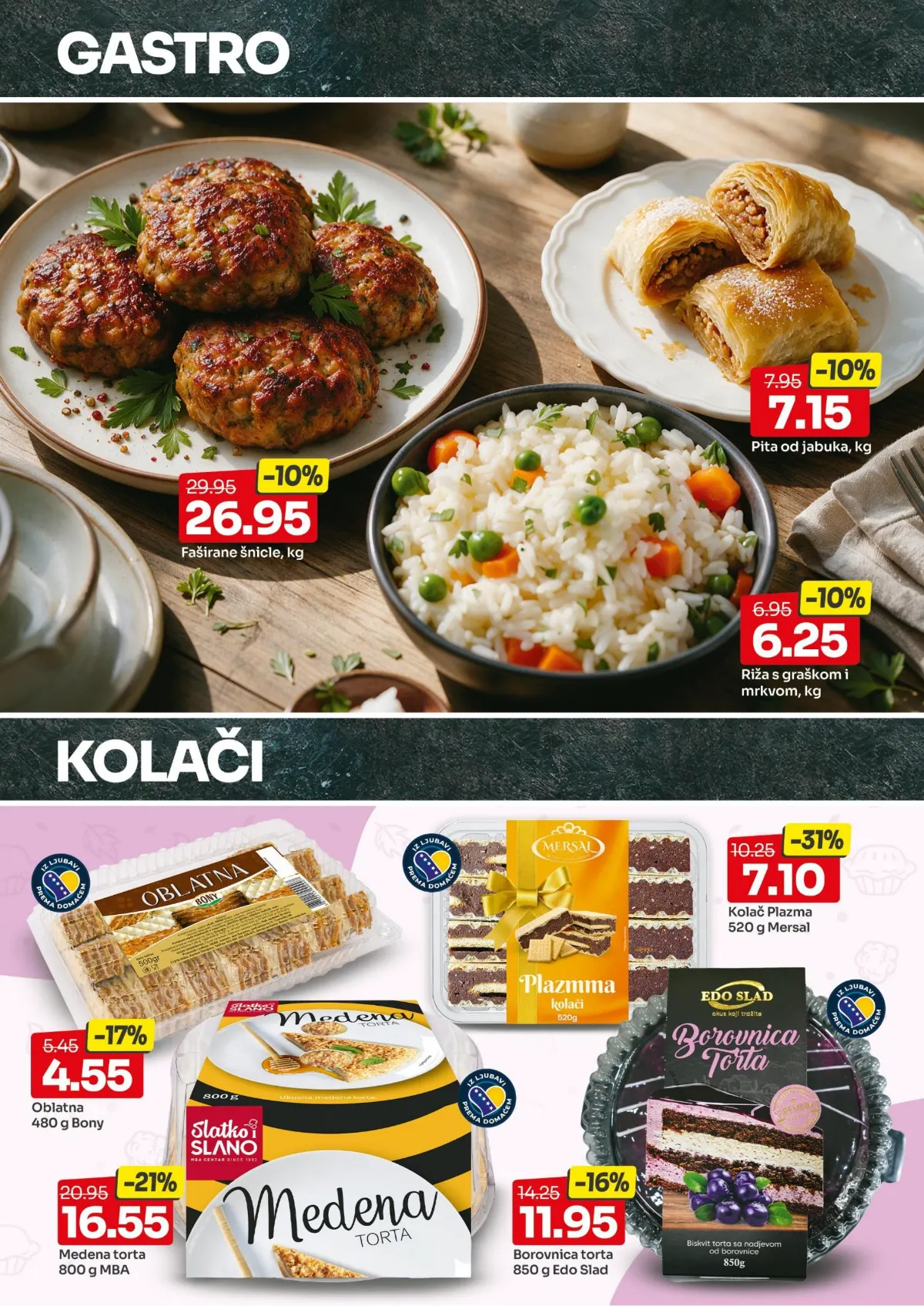 Bingo katalog 06–18.10.2026. – gastro ponuda i kolači na akciji