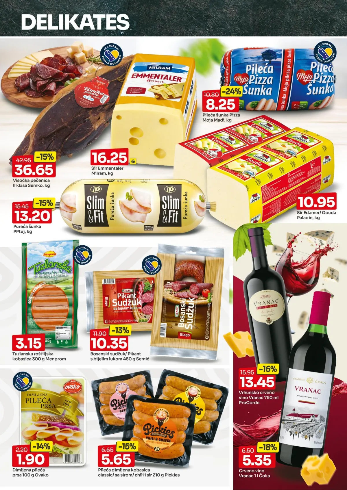 Bingo katalog 06–18.10.2026. – delikates, sirevi i mesne prerađevine