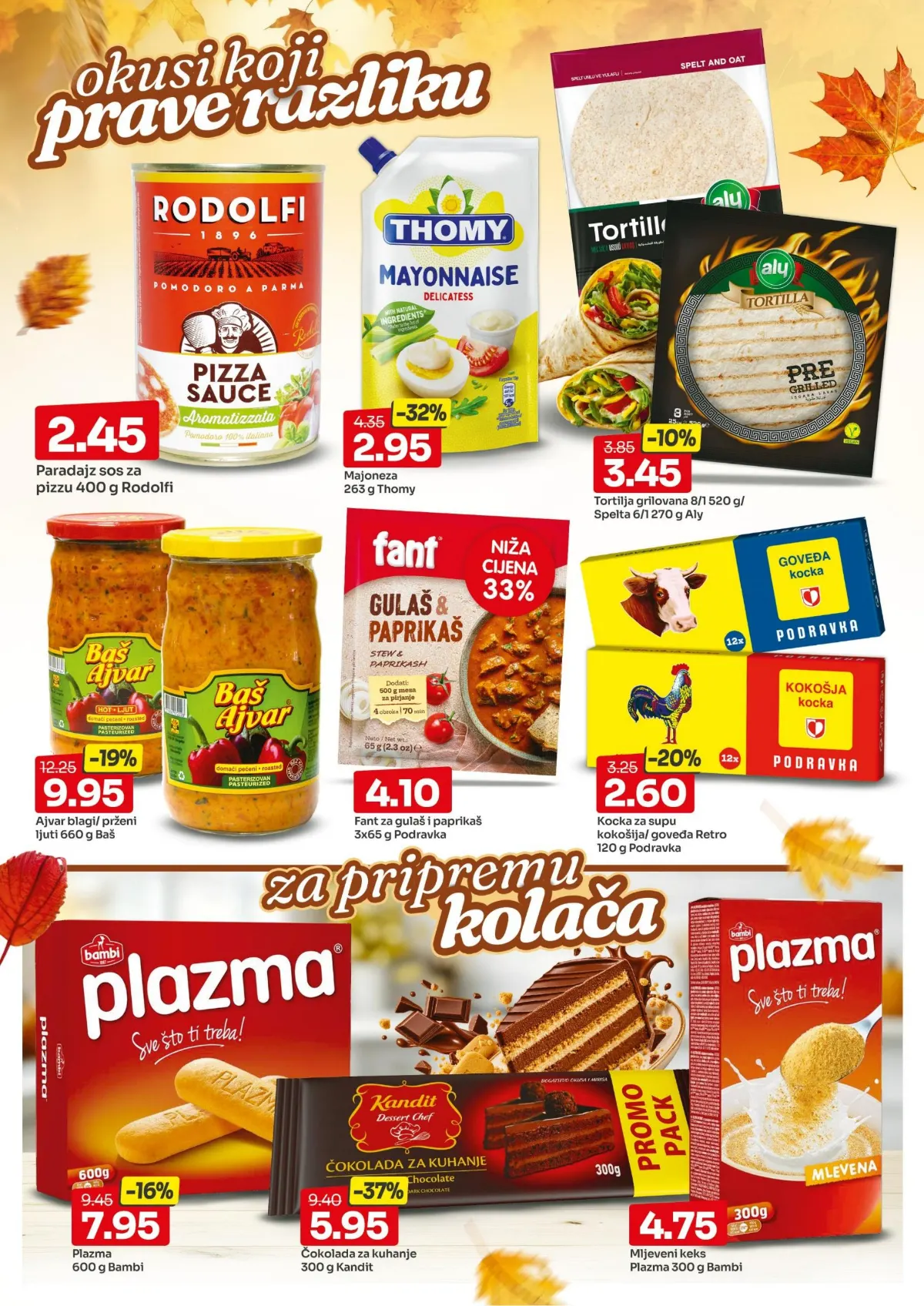 Bingo katalog 06–18.10.2026. – umaci, začini, ajvar i proizvodi za pripremu kolača