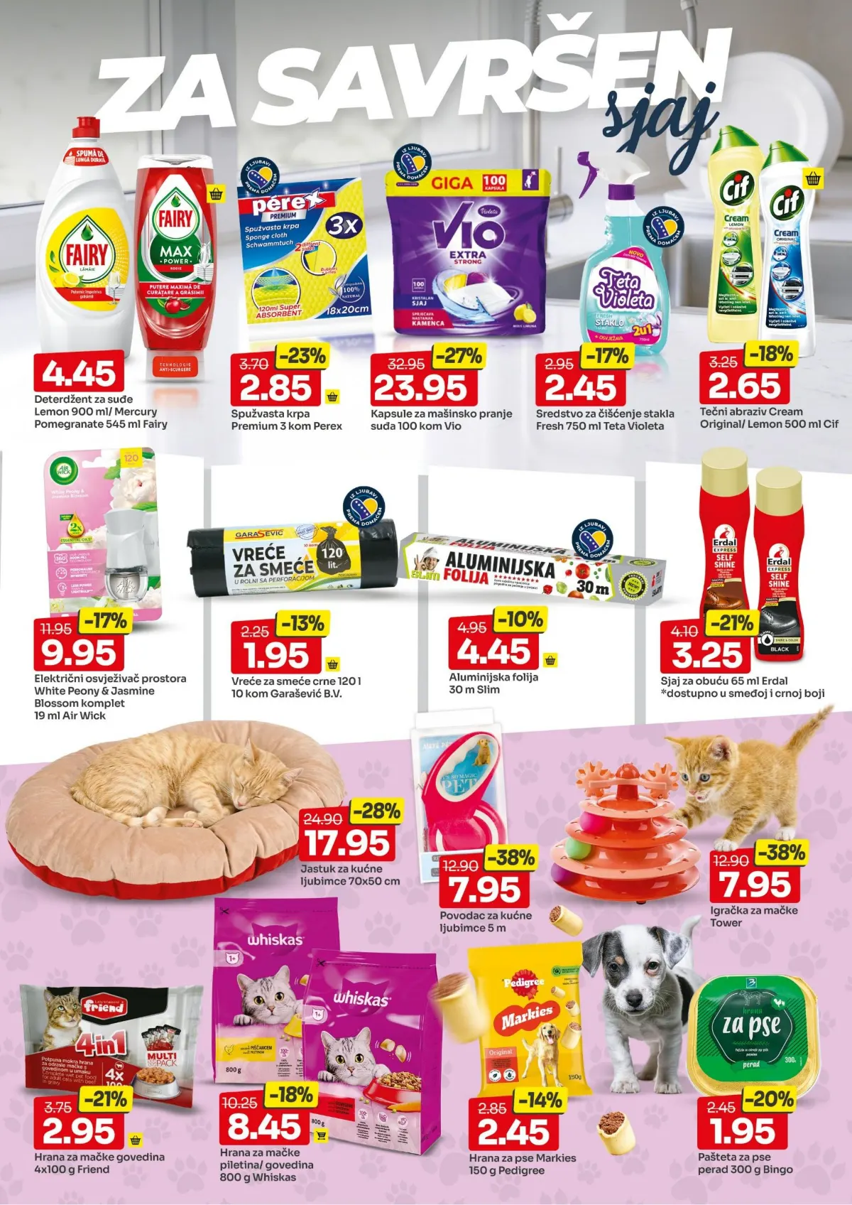 Bingo katalog 06–18.10.2026. – sredstva za čišćenje, kućne potrepštine i proizvodi za kućne ljubimce