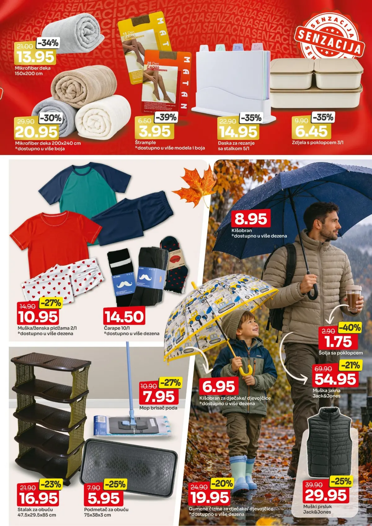Bingo katalog 06–18.10.2026. – proizvodi za dom, garderoba, obuća i kišobrani