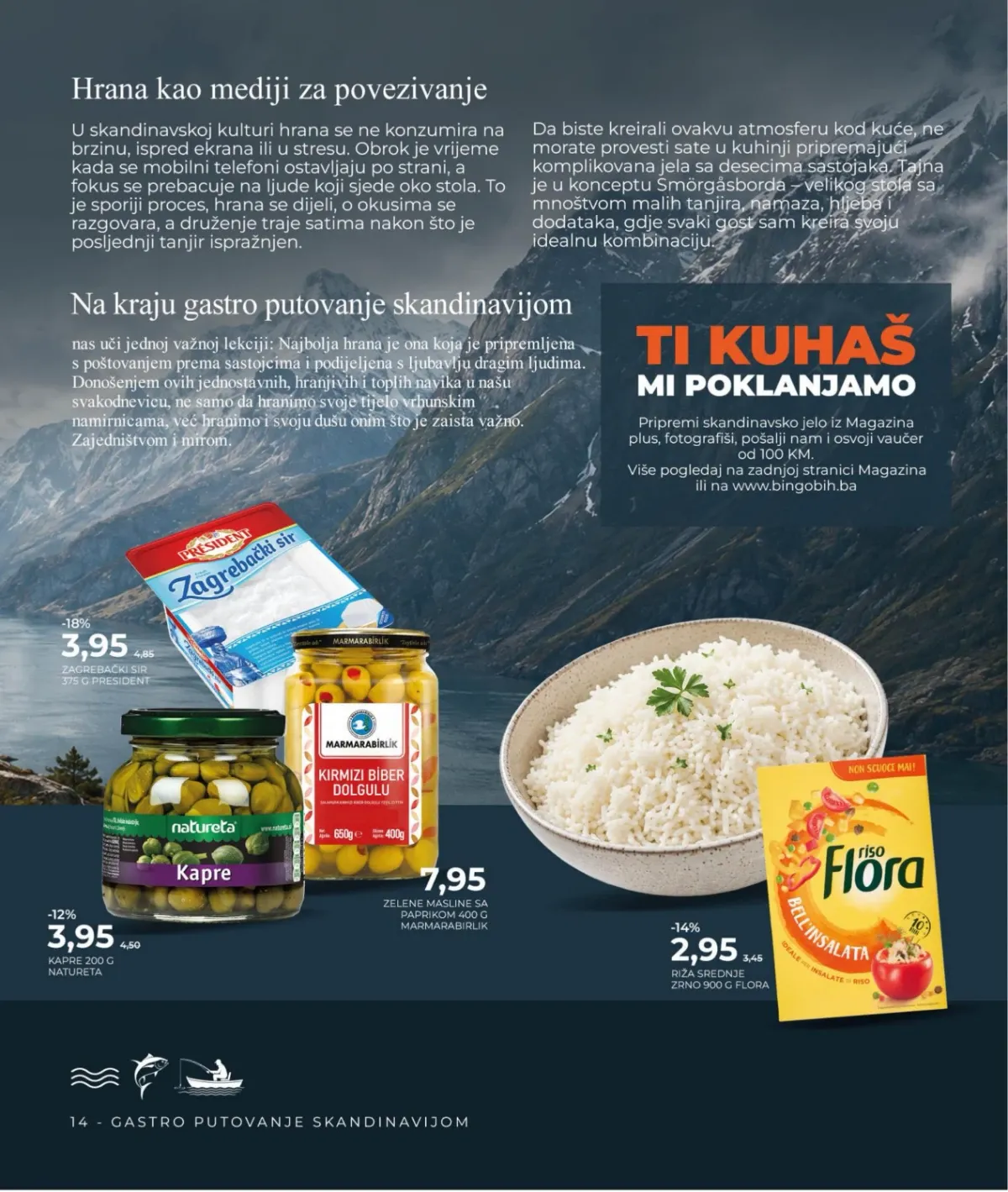 Bingo Magazin+ do 01.09.2026. – ideje za pripremu skandinavskih specijaliteta