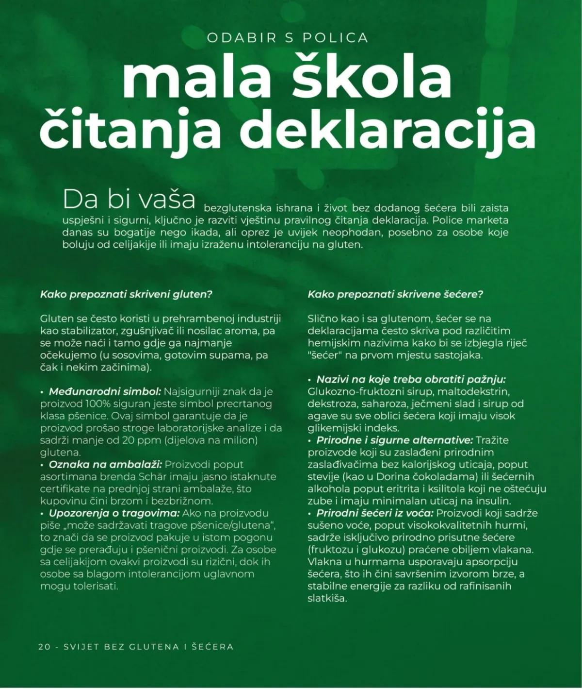 Bingo Magazin+ do 01.09.2026. – proizvodi bez glutena i prehrambene alternative