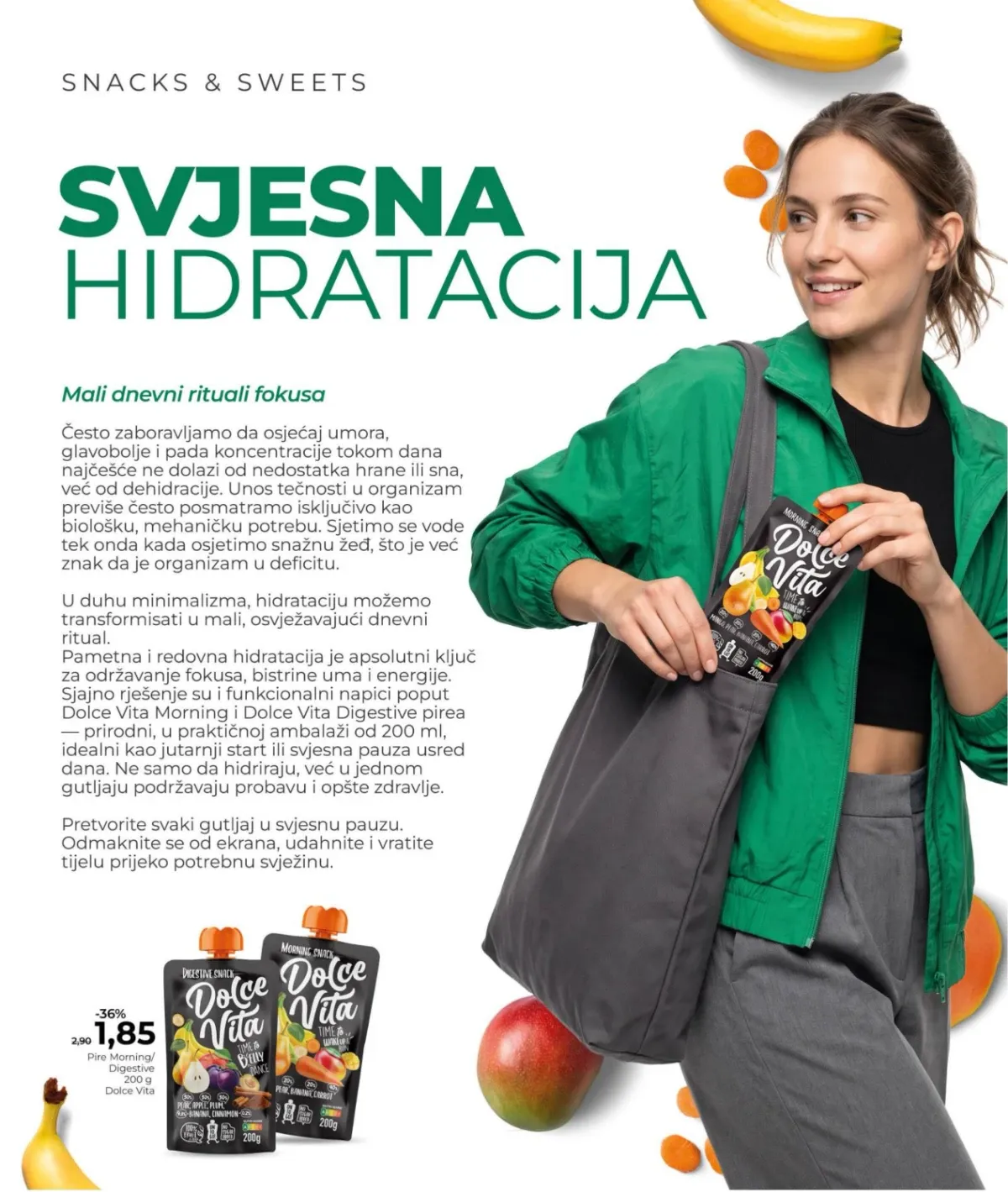 Bingo Magazin+ do 01.09.2026. – Dolce Vita voćni pire za svjesnu hidrataciju