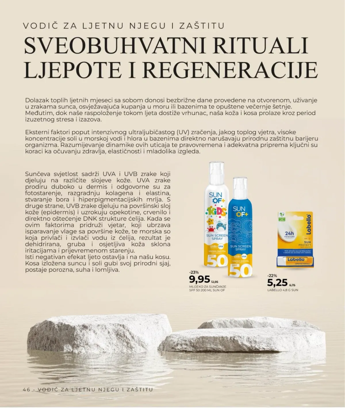 Bingo Magazin+ do 01.09.2026. – Sun OF SPF 50 zaštita od sunca i Labello Sun Protect