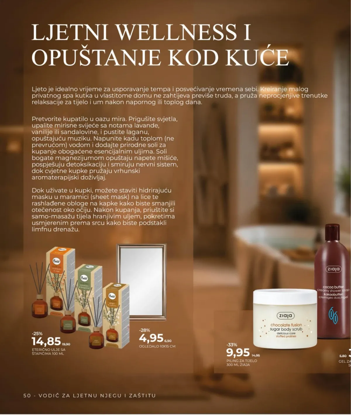Bingo Magazin+ do 01.09.2026. – Ziaja piling, eterična ulja i proizvodi za kućni wellness