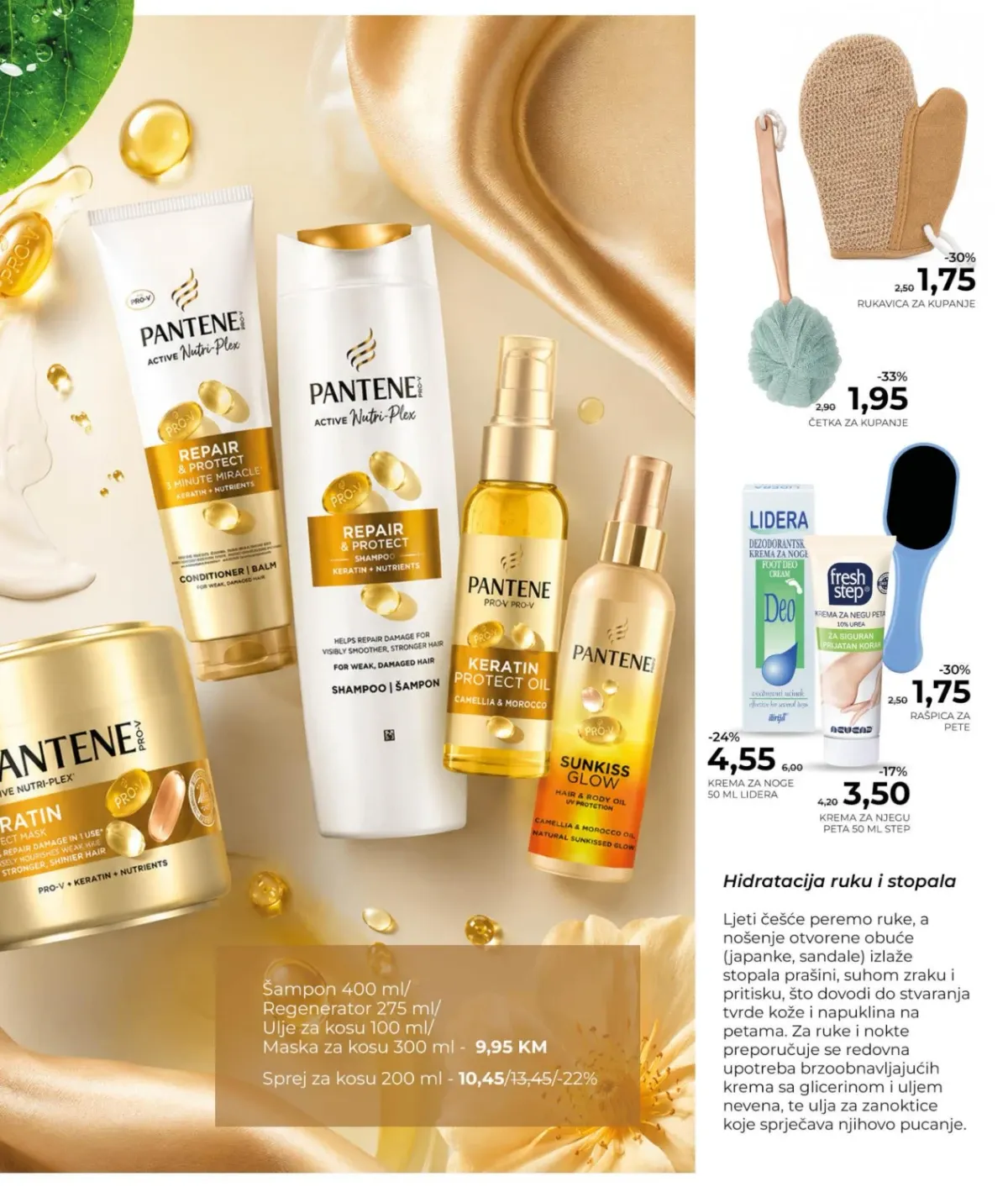 Bingo Magazin+ do 01.09.2026. – Pantene njega kose i proizvodi za njegu ruku i stopala
