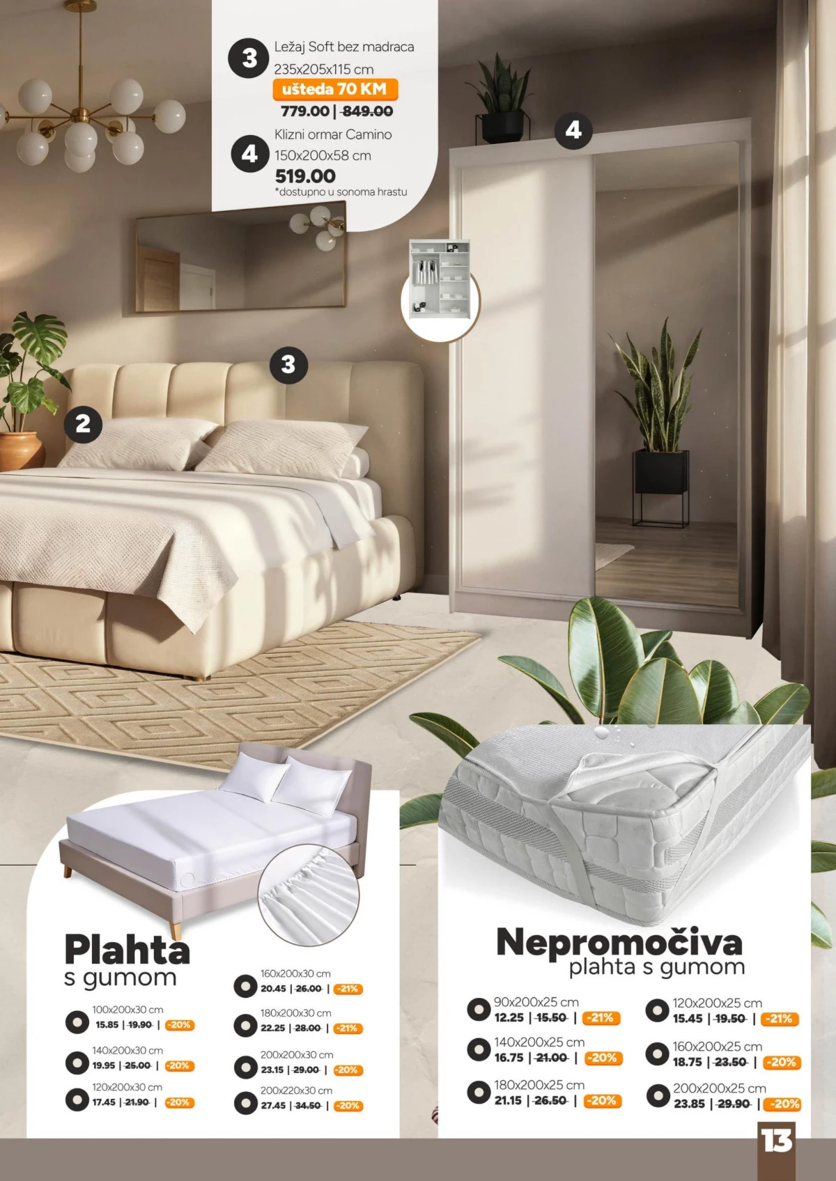 Bingo katalog - madraci, jastuci i oprema za spavanje