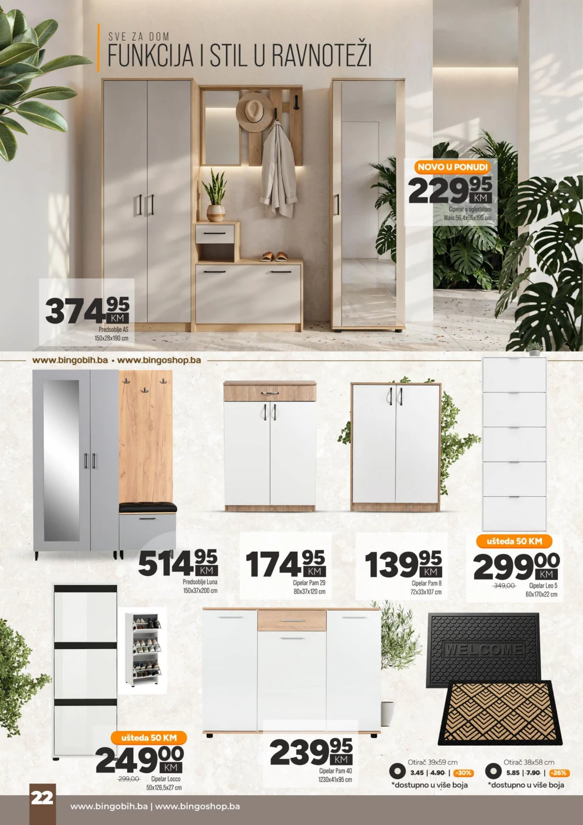 Bingo katalog - kupatilska oprema i dodaci