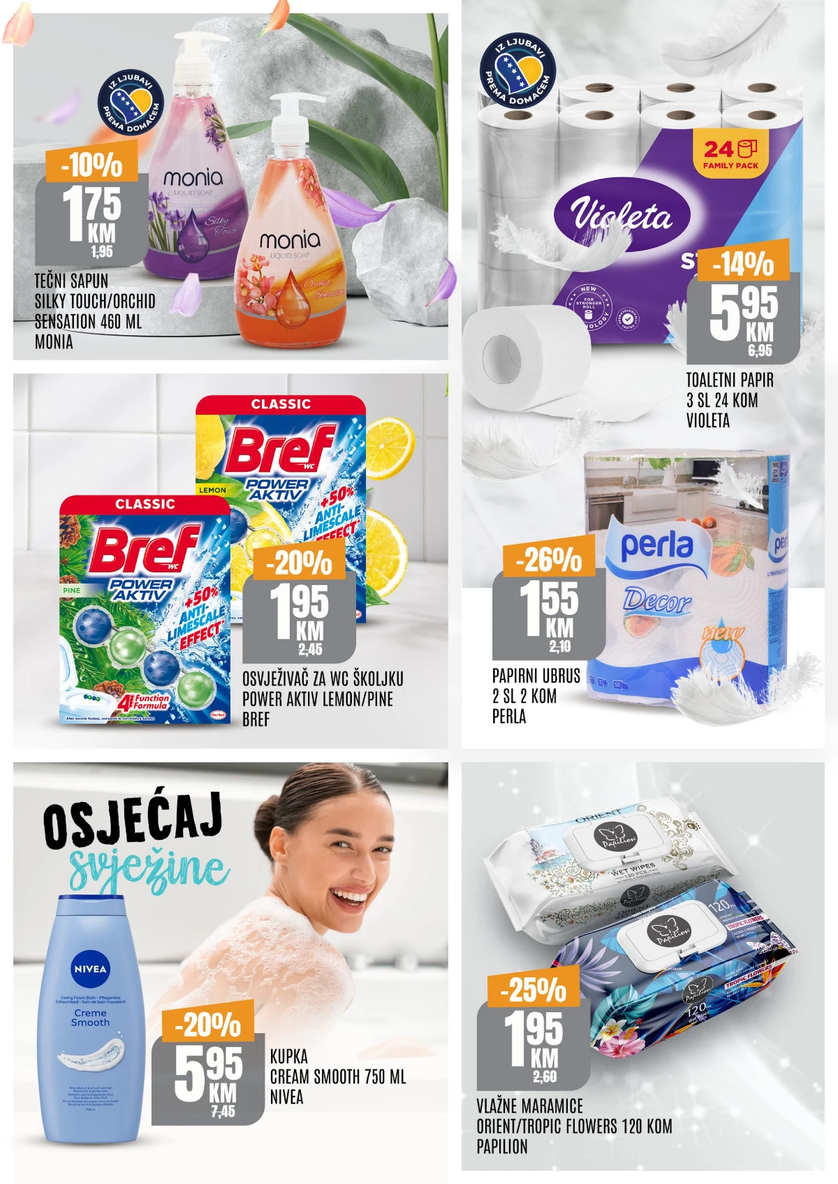 Bingo TOP ponuda – higijena, papirna galanterija i kozmetika na akciji