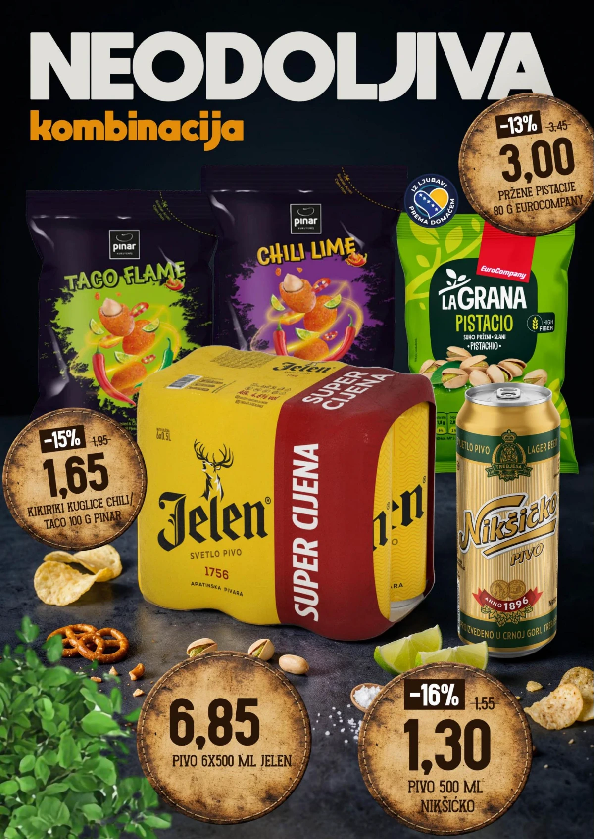 Bingo Velika točena akcija strana 10 – Jelen i Nikšićko pivo