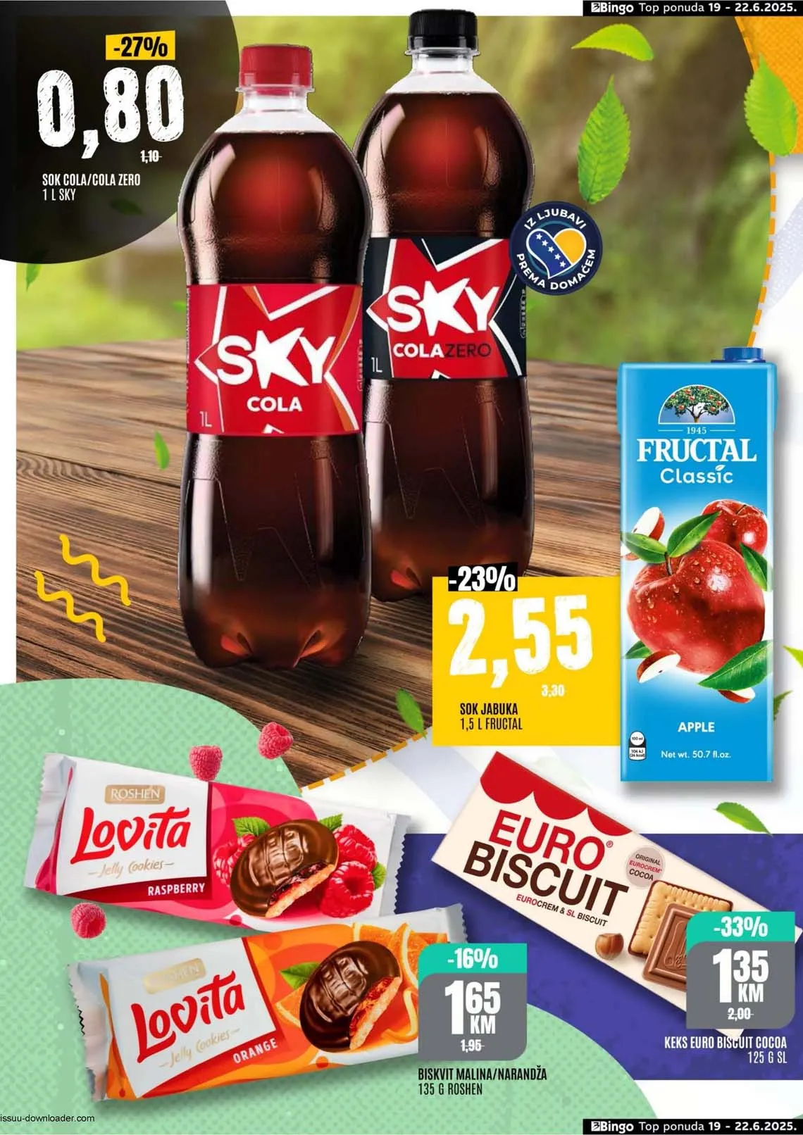 Vikend akcija sniženja Bingo