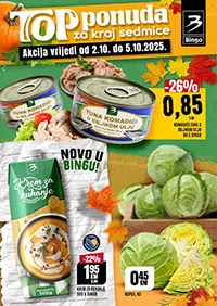 Bingo vikend akcija – Top ponuda za kraj sedmice | Popusti do 05.10.2025 | Snizenja.ba