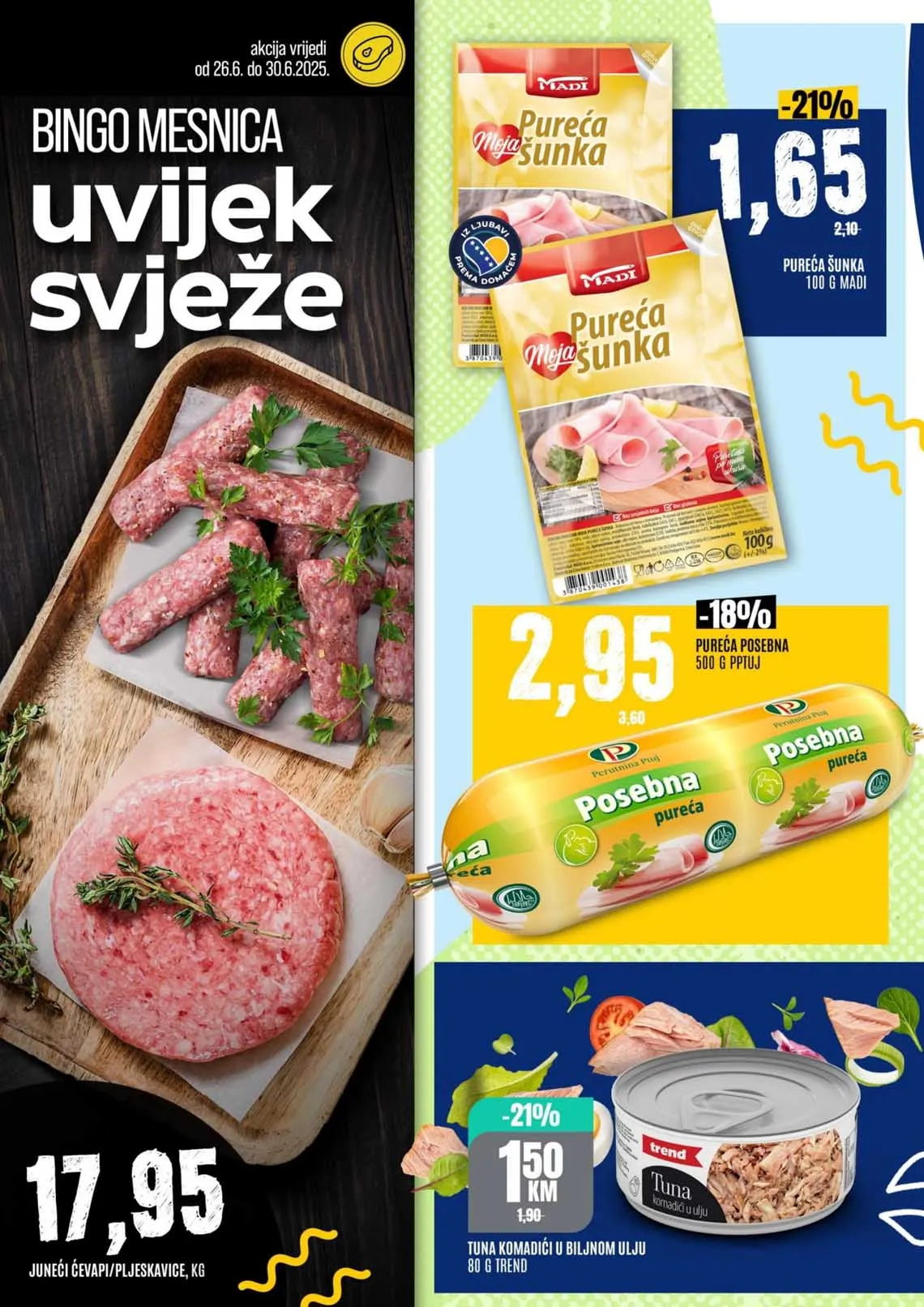 Vikend akcija sniženja Bingo