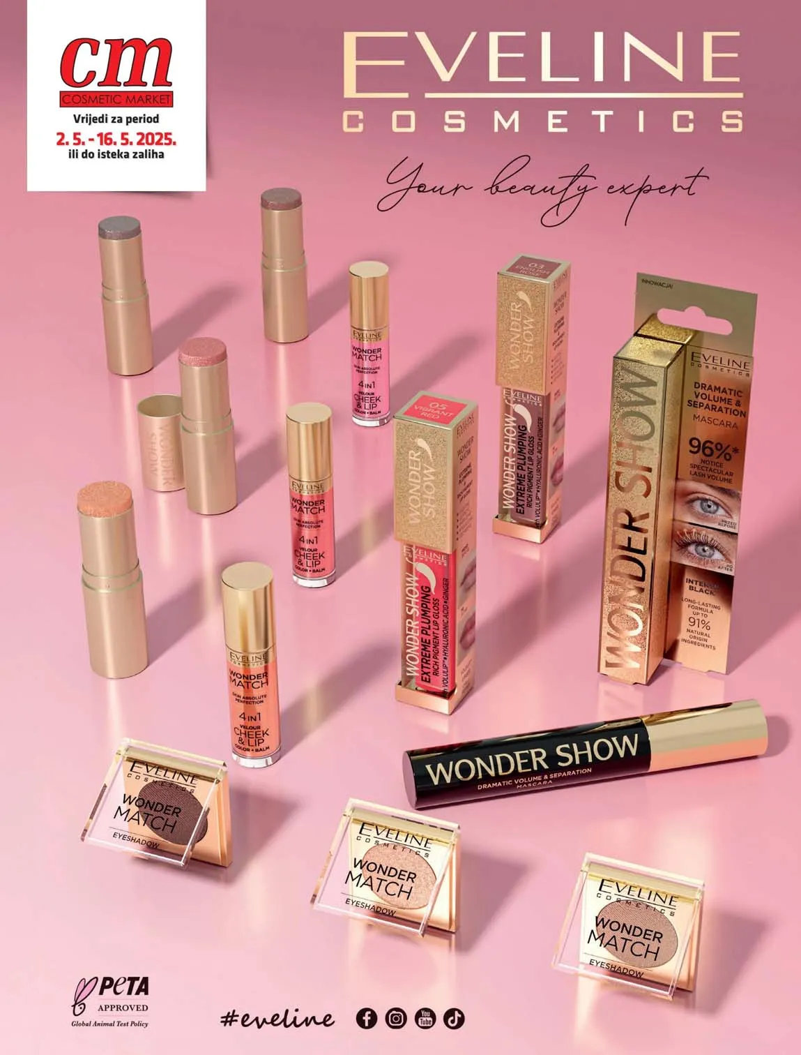 CM Cosmetic market akcija Katalog sniženja do 16.05.2025 