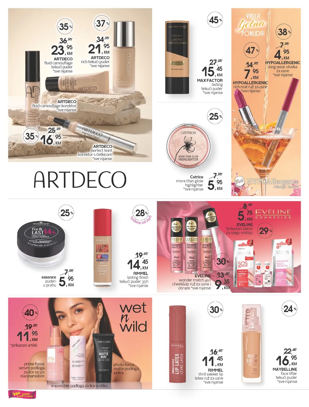 CM katalog strana 2 – Artdeco, Max Factor, Wet n Wild i dekorativna kozmetika na akciji