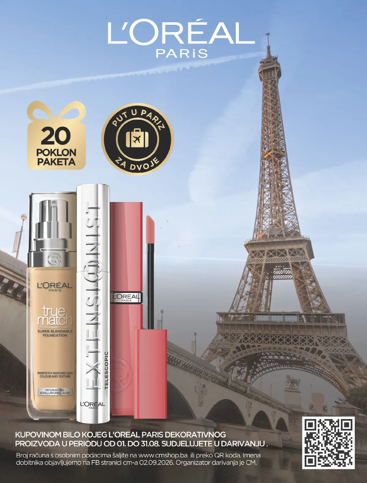 CM katalog strana 5 – L'Oréal poklon akcija i putovanje u Pariz