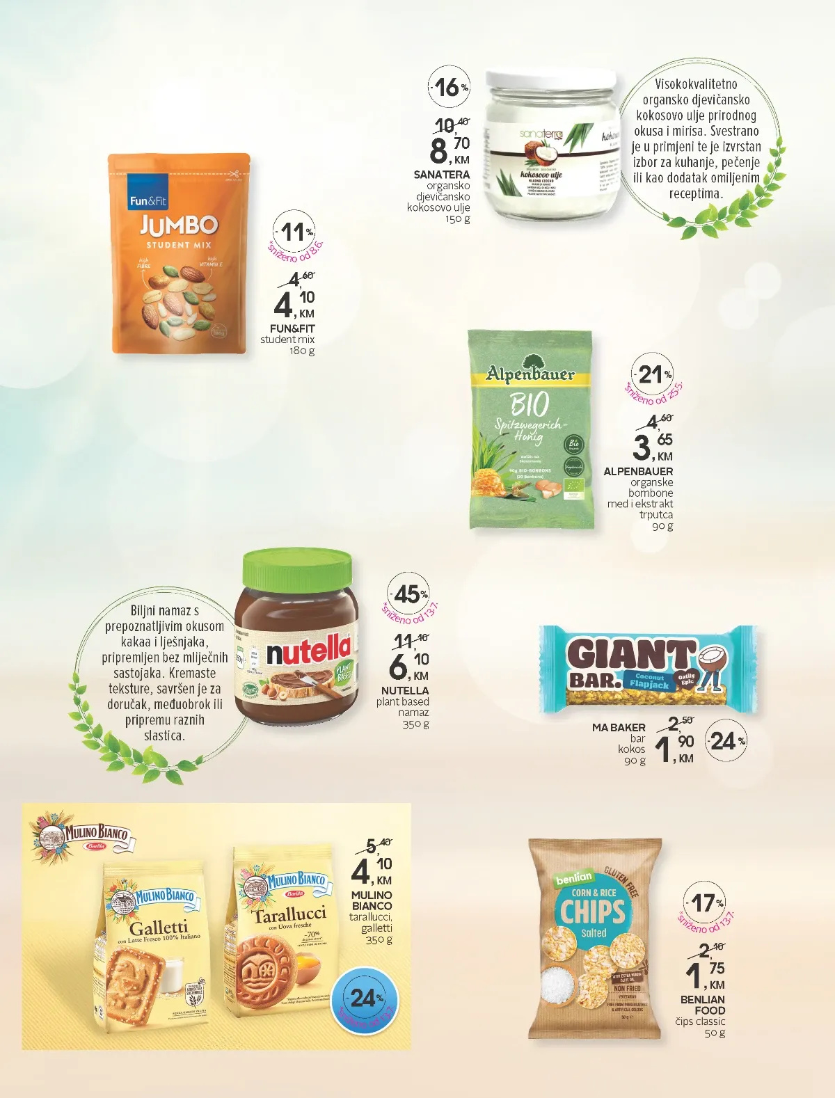 CM katalog strana 24 – zdrava hrana, organski proizvodi i grickalice