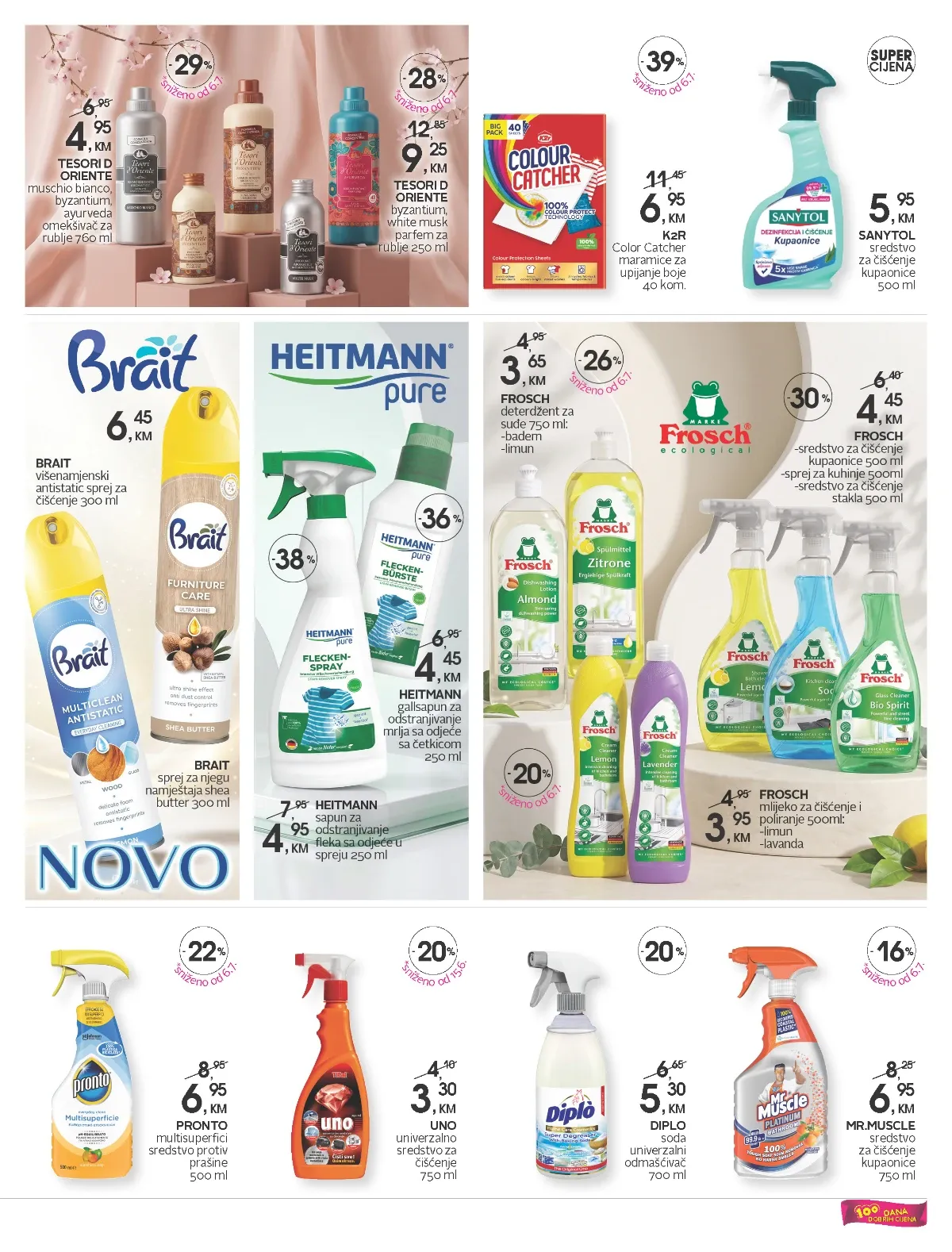 CM katalog strana 27 – sredstva za čišćenje, dezinfekciju i njegu doma