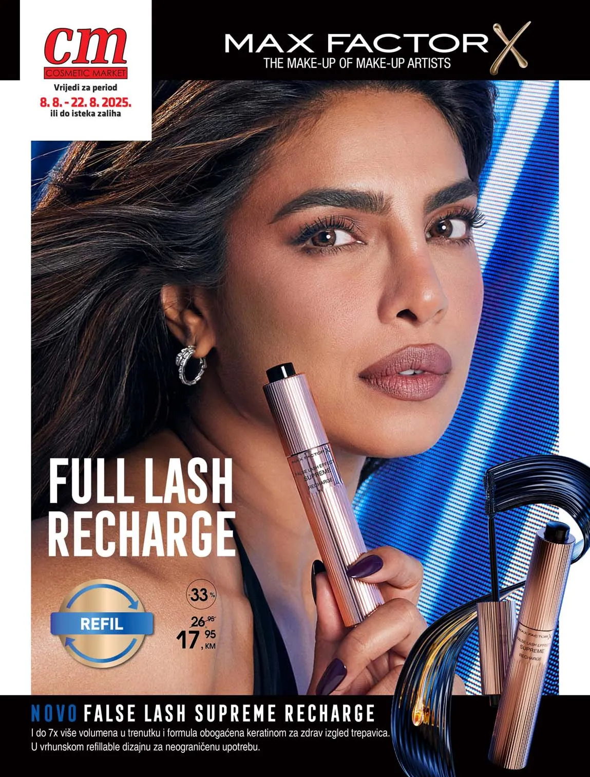 CM Cosmetic Market akcija – do 48% popusta | Katalog sniženja do 22.08.2025